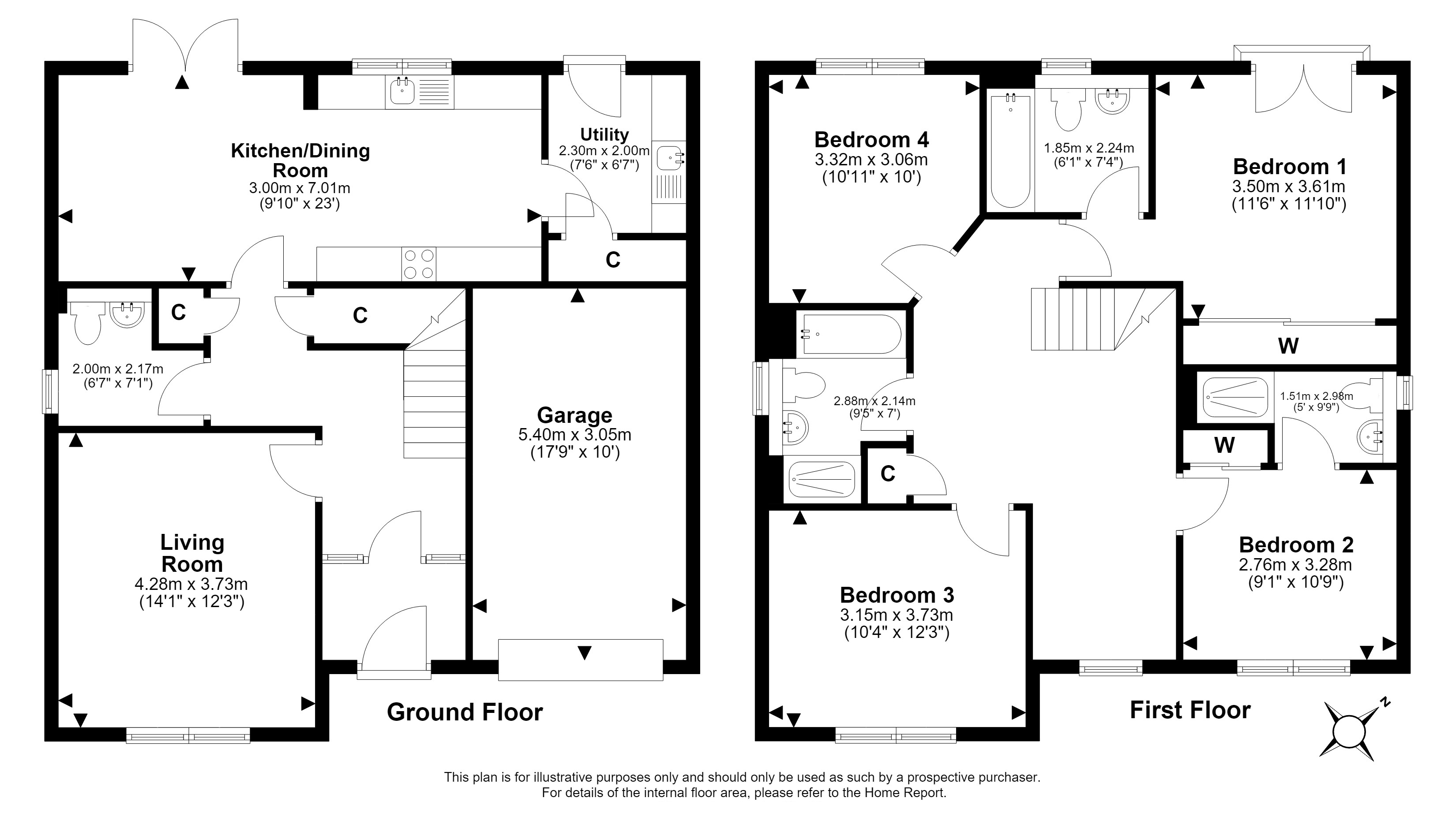 1, Ben Lawers Drive, East Calder floorplan