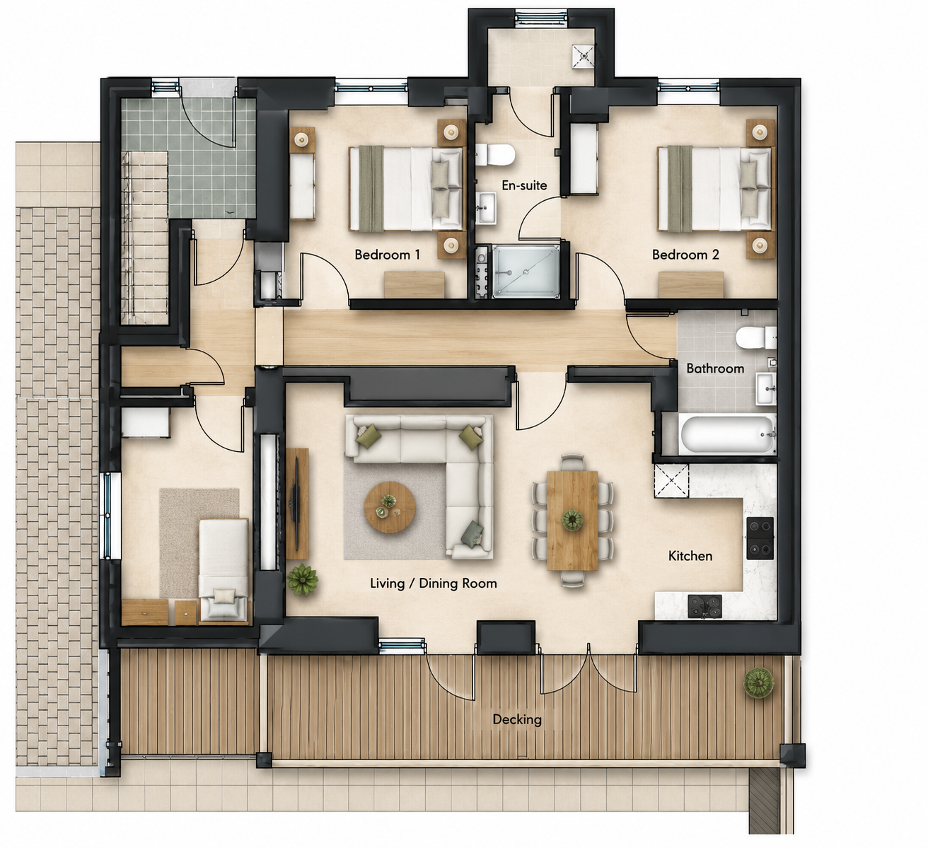 Mortehoe, Devon floorplan