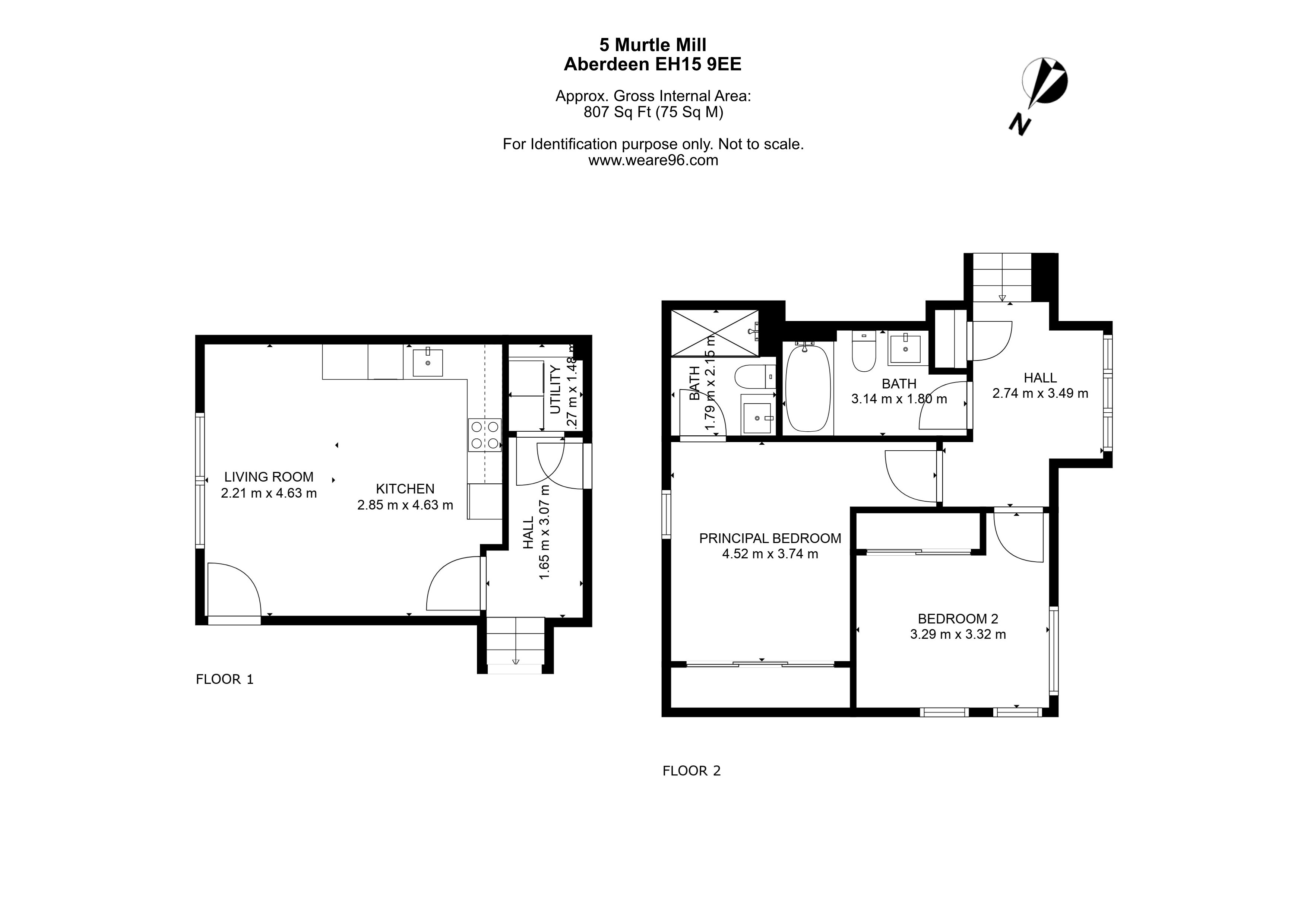 5 Murtle Mill,,, North Deeside Road, Aberdeen floorplan