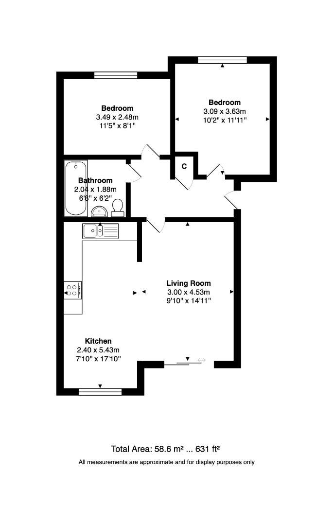 8, Woodeson Lea, Rodley floorplan