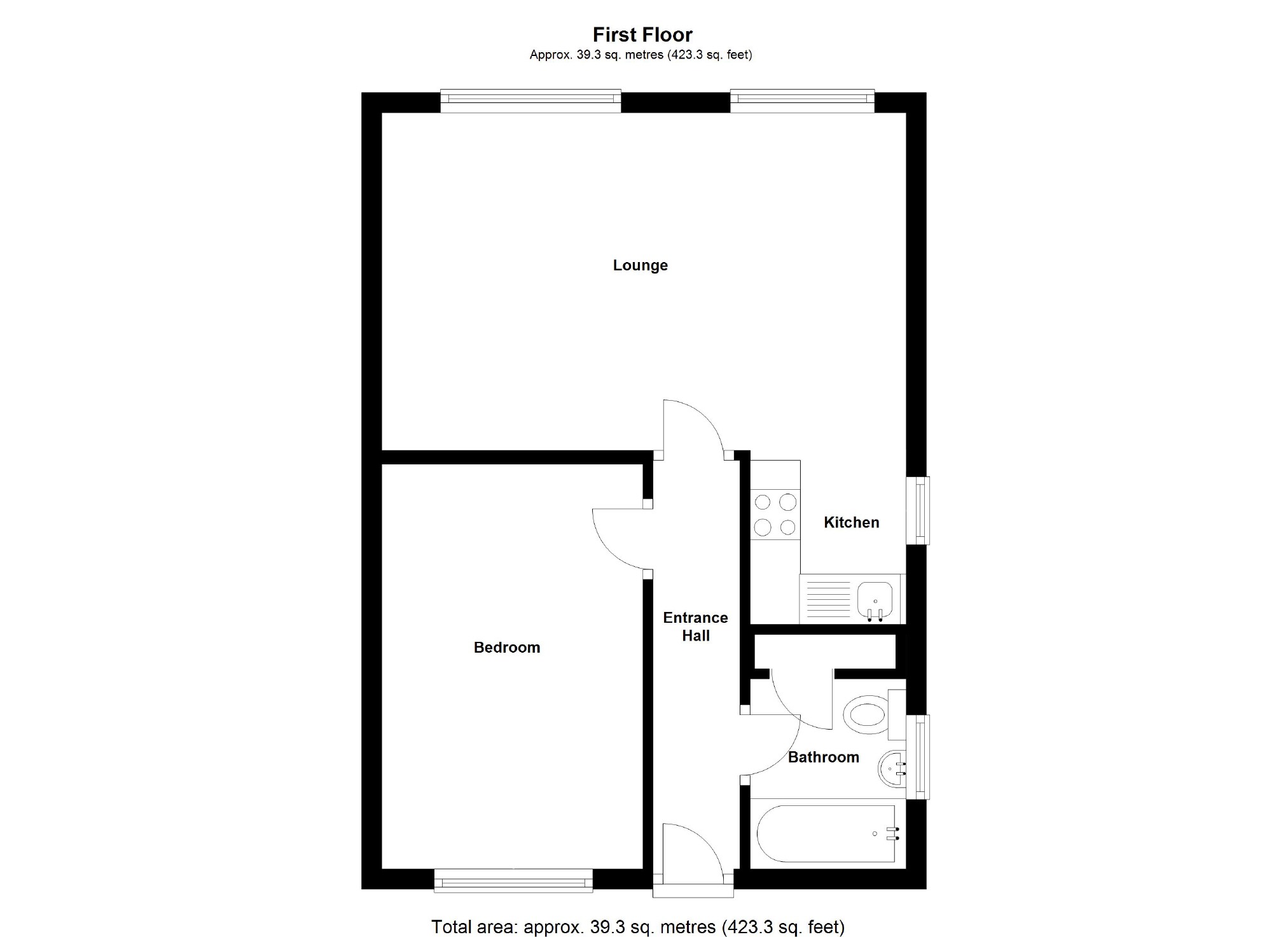 1 Bedrooms Maisonette to rent in Hainault Avenue, Giffard Park, Milton Keynes MK14