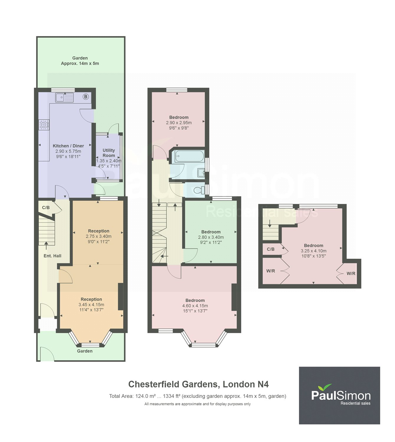 4 Bedrooms Terraced house for sale in Chesterfield Gardens, Harringay, London N4
