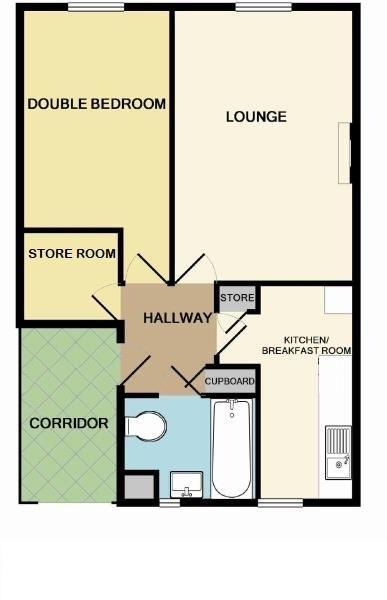 24, Lawnswood, Leicestershire floorplan