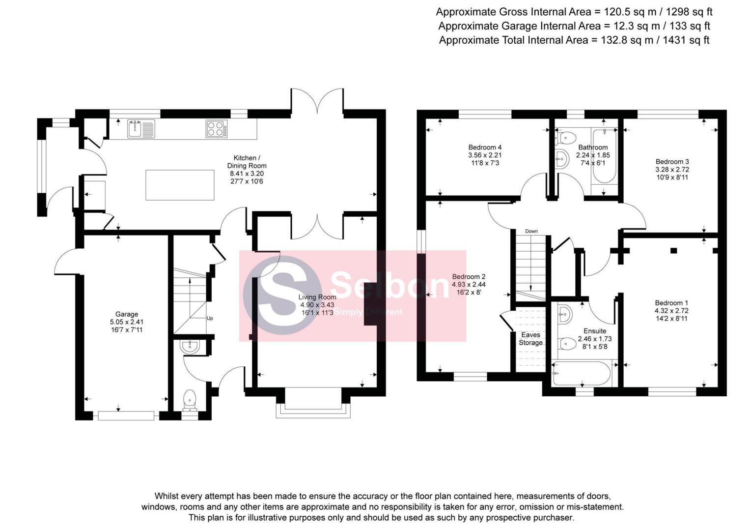 6, Shire Avenue, Fleet floorplan