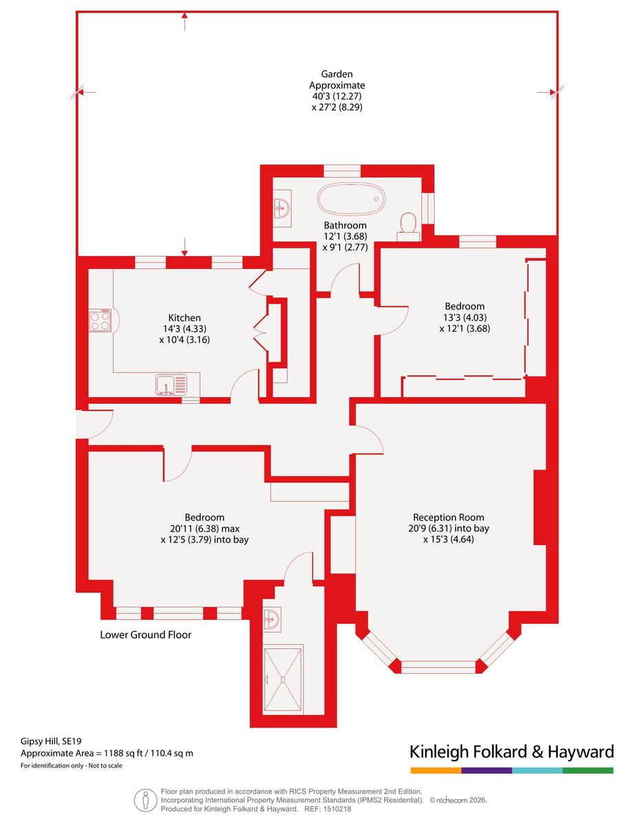 95A, Gipsy Hill, London floorplan