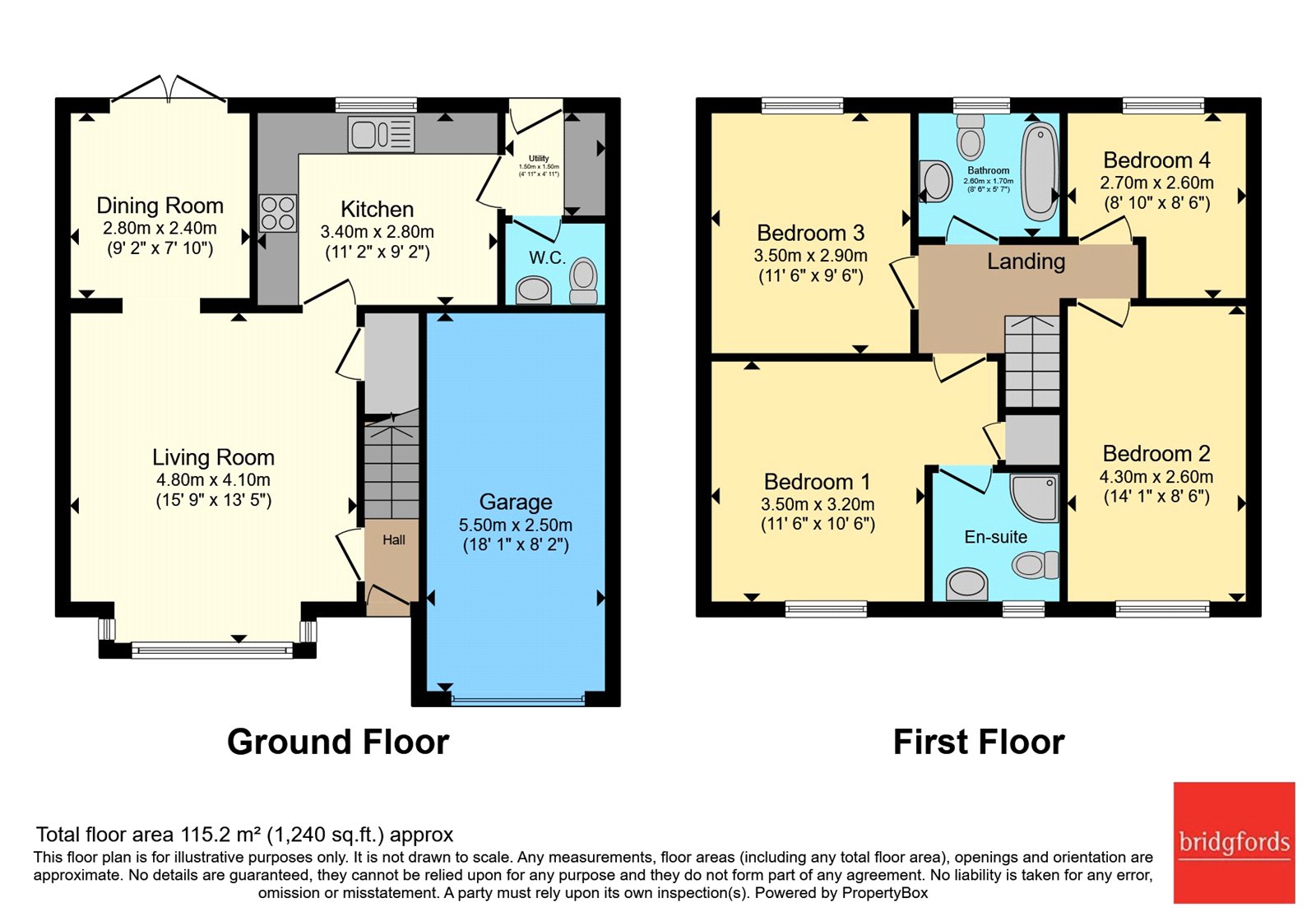 3, College View, West Yorkshire floorplan