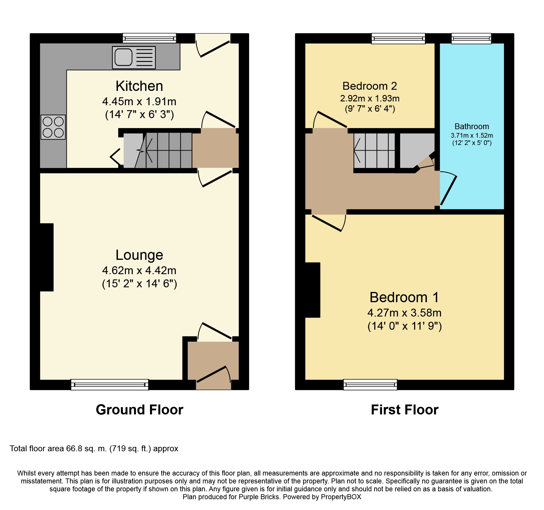 2 Bedrooms Terraced house for sale in Oak Street, Churwell, Leeds LS27