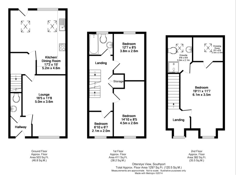 4 Bedrooms Terraced house to rent in Otterstye View, Scarisbrick, Southport PR8