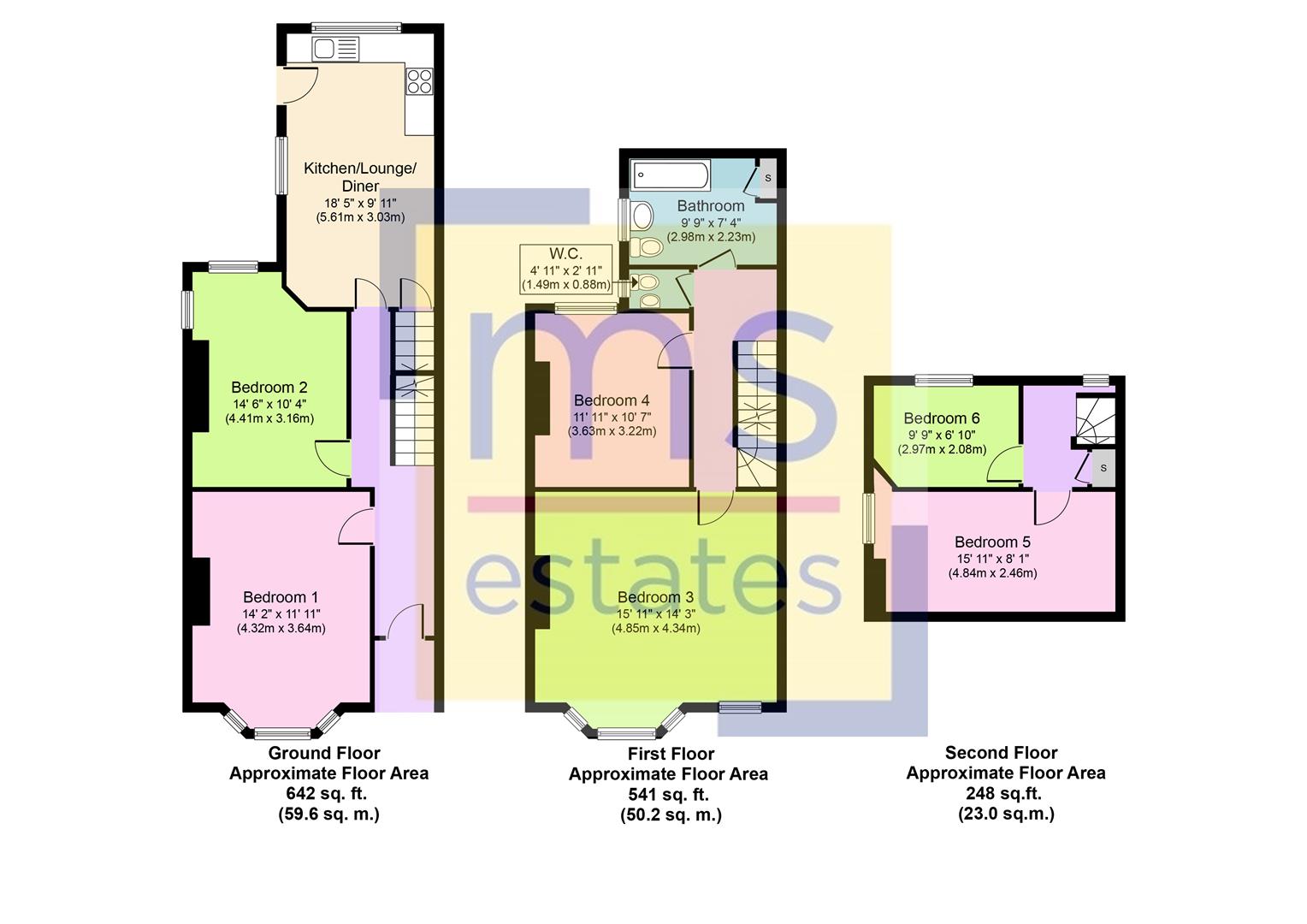 Derby Grove, Nottingham floorplan