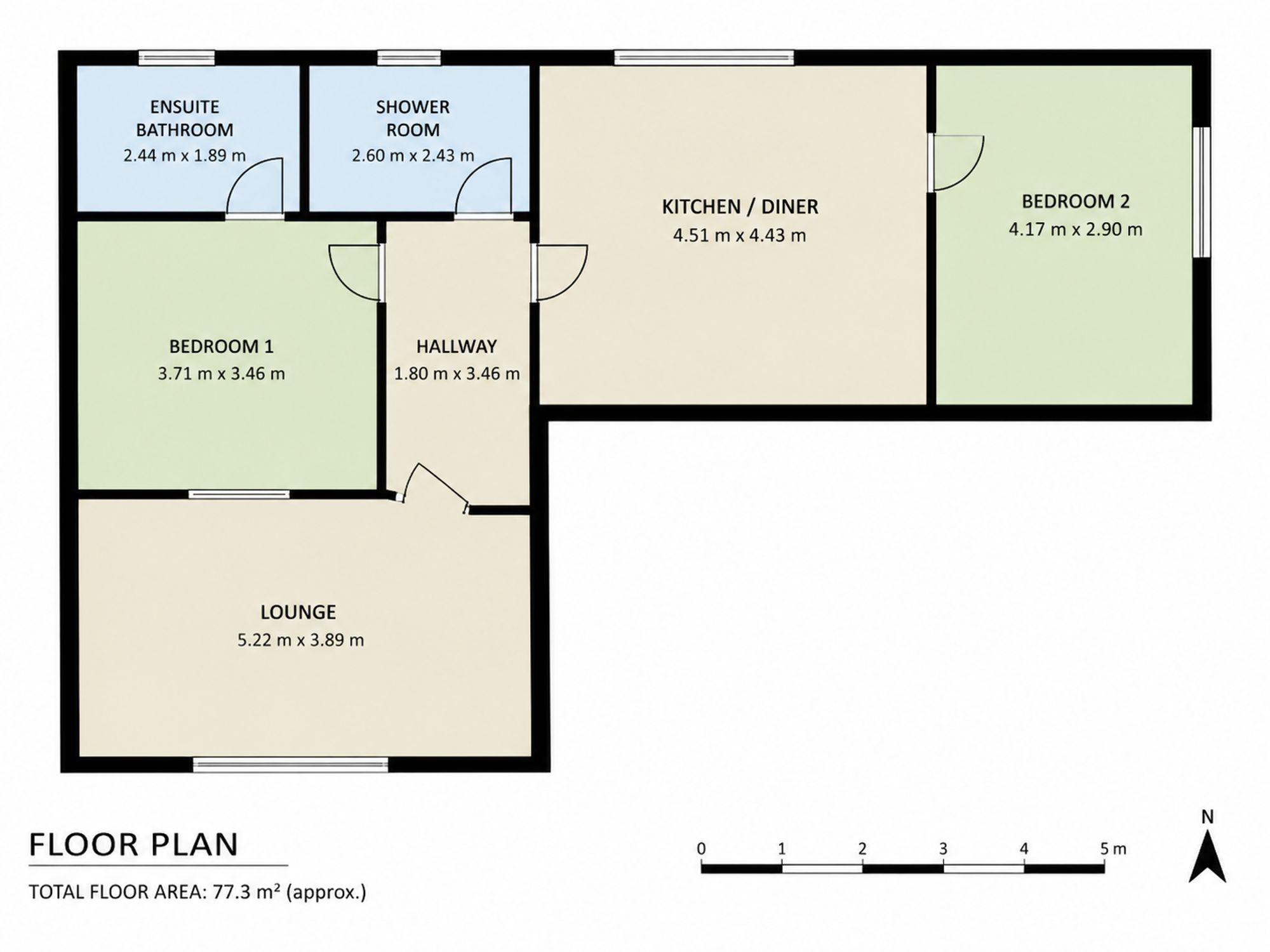 Open View Holmshaw Lane, Crewe floorplan