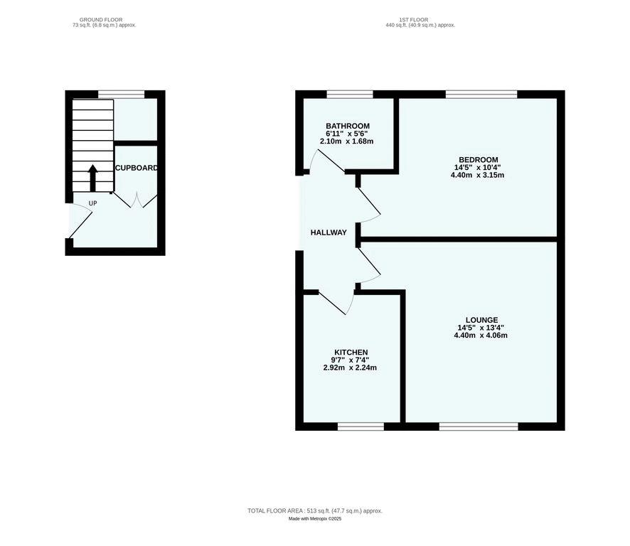 74, Lancaster Gardens, Plymouth floorplan