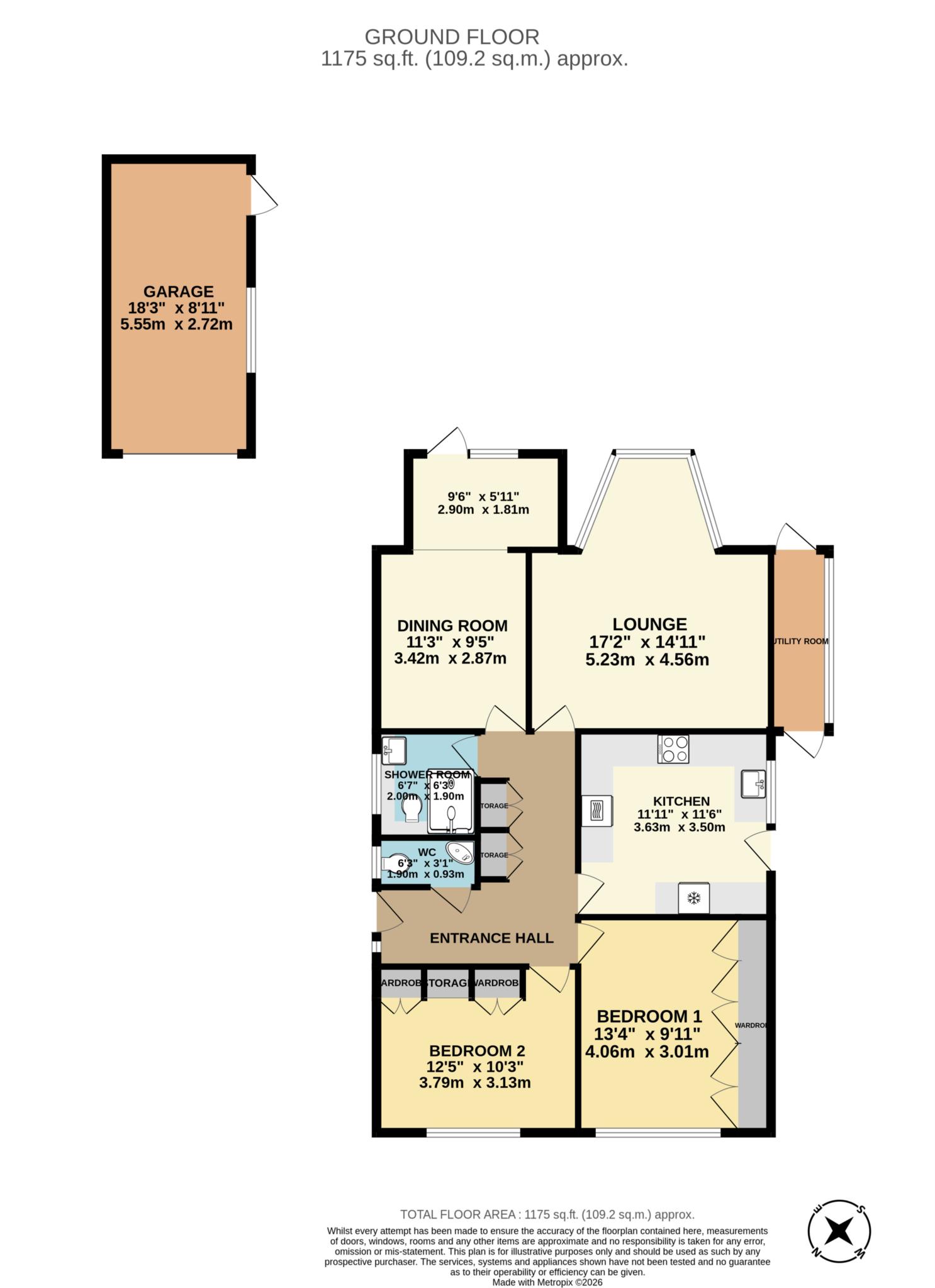 12, Elmfield Close, Gravesend floorplan