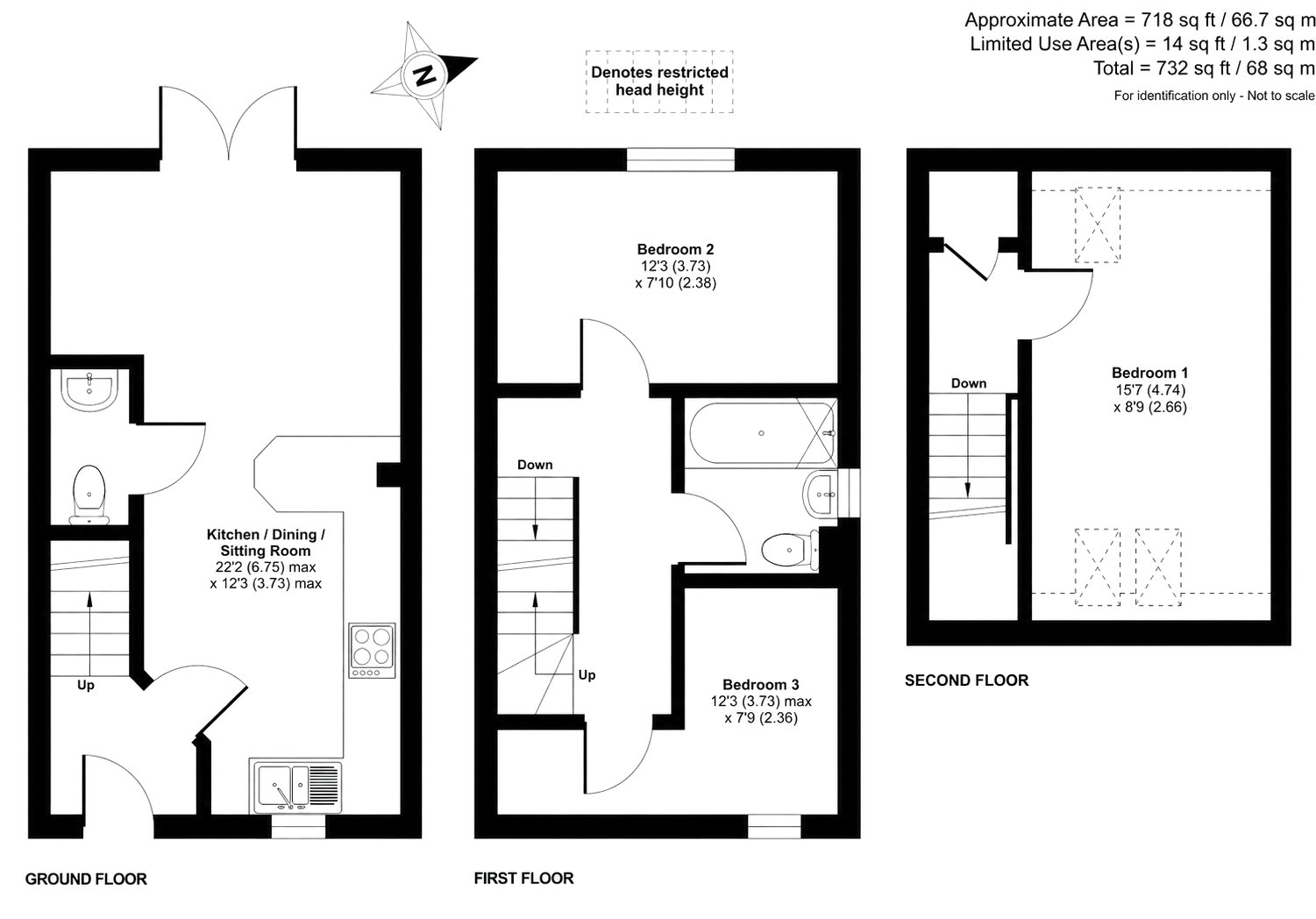 39, Brickworth Place, Swindon floorplan