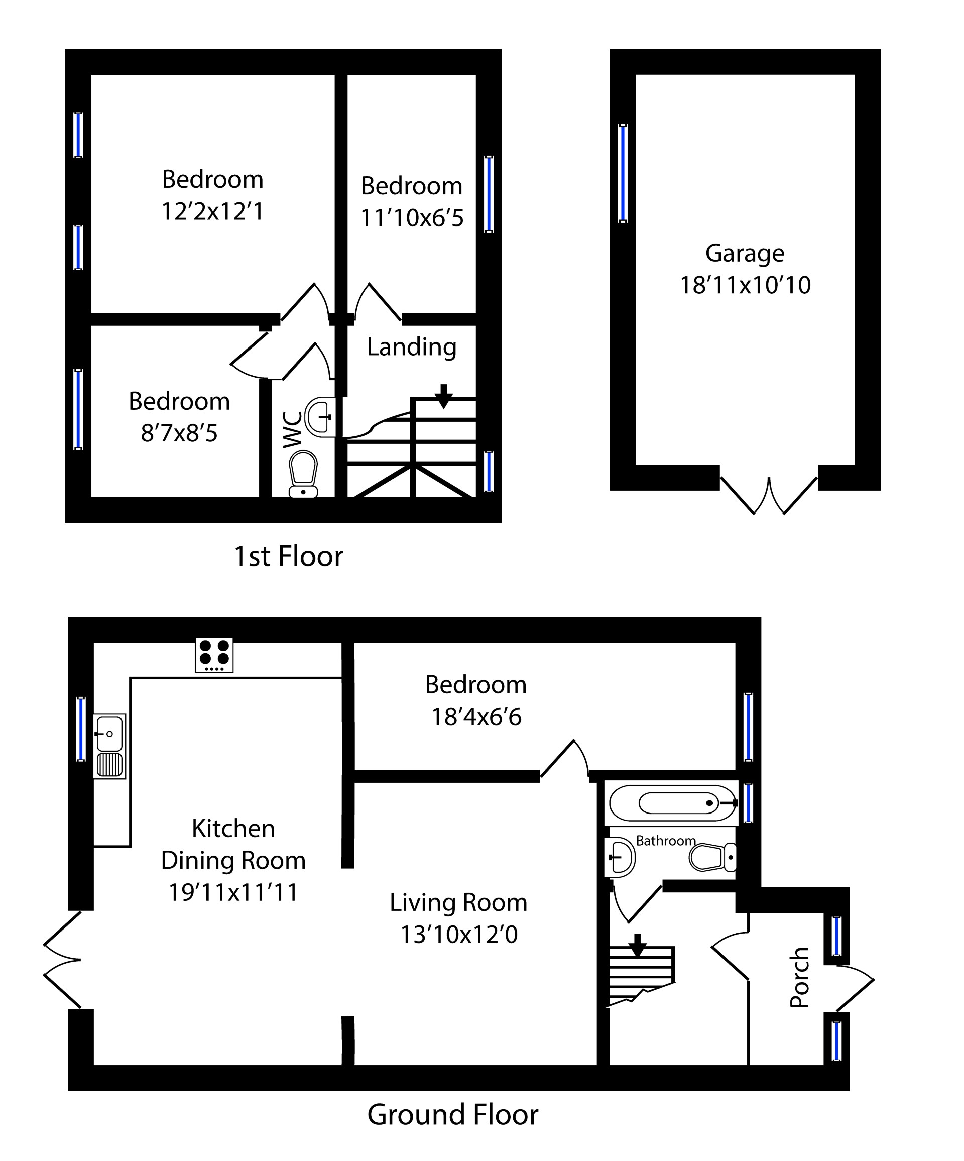 Halsend, Hayes, Middlesex, UB3 floorplan