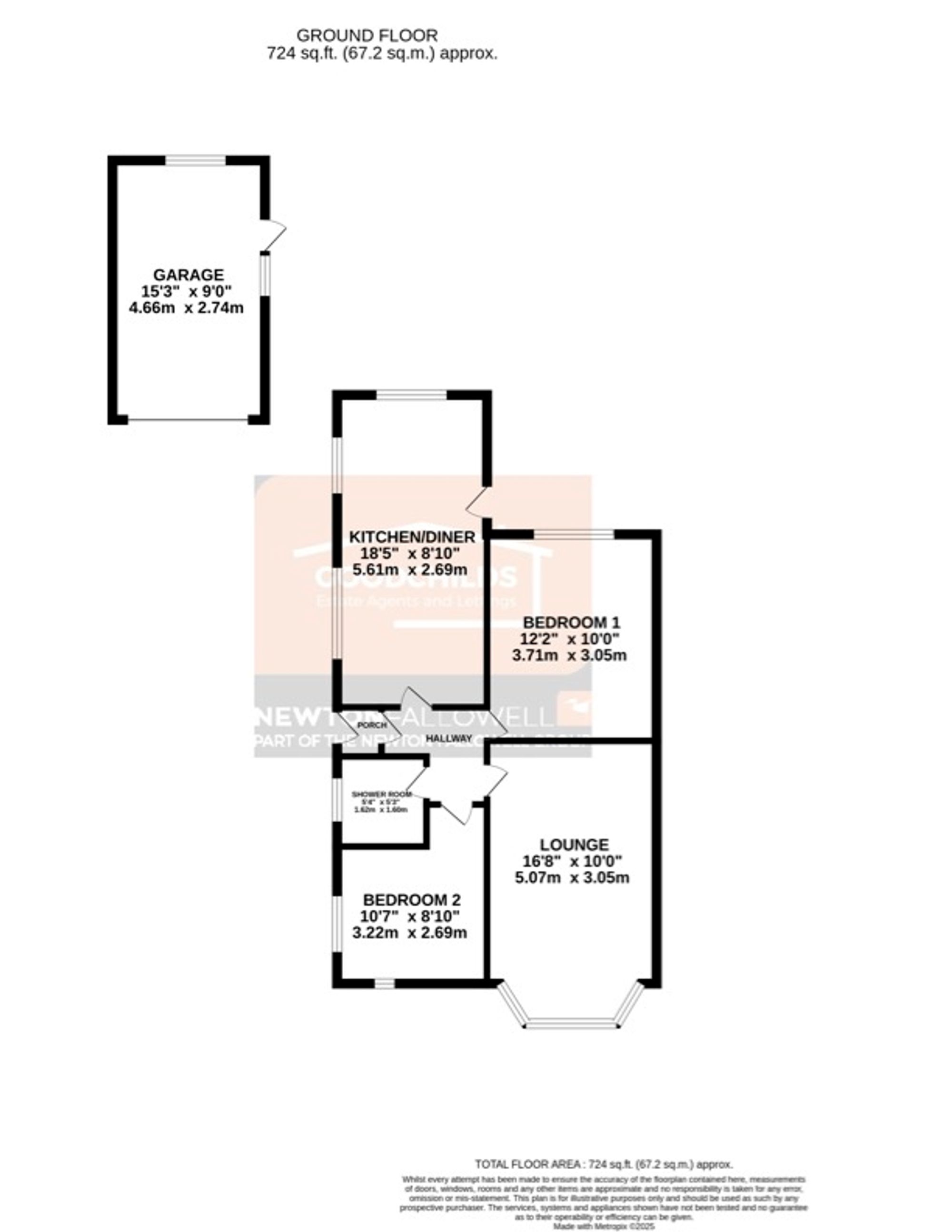 22 Canterbury Drive, Stoke-On-Trent floorplan