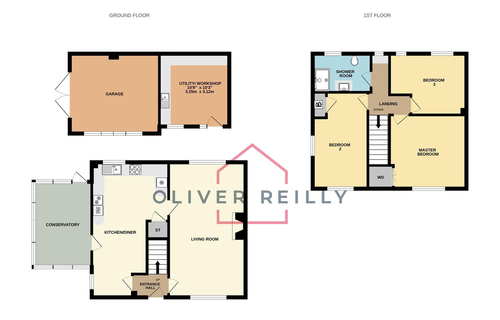 132, Grange Road, Newark floorplan