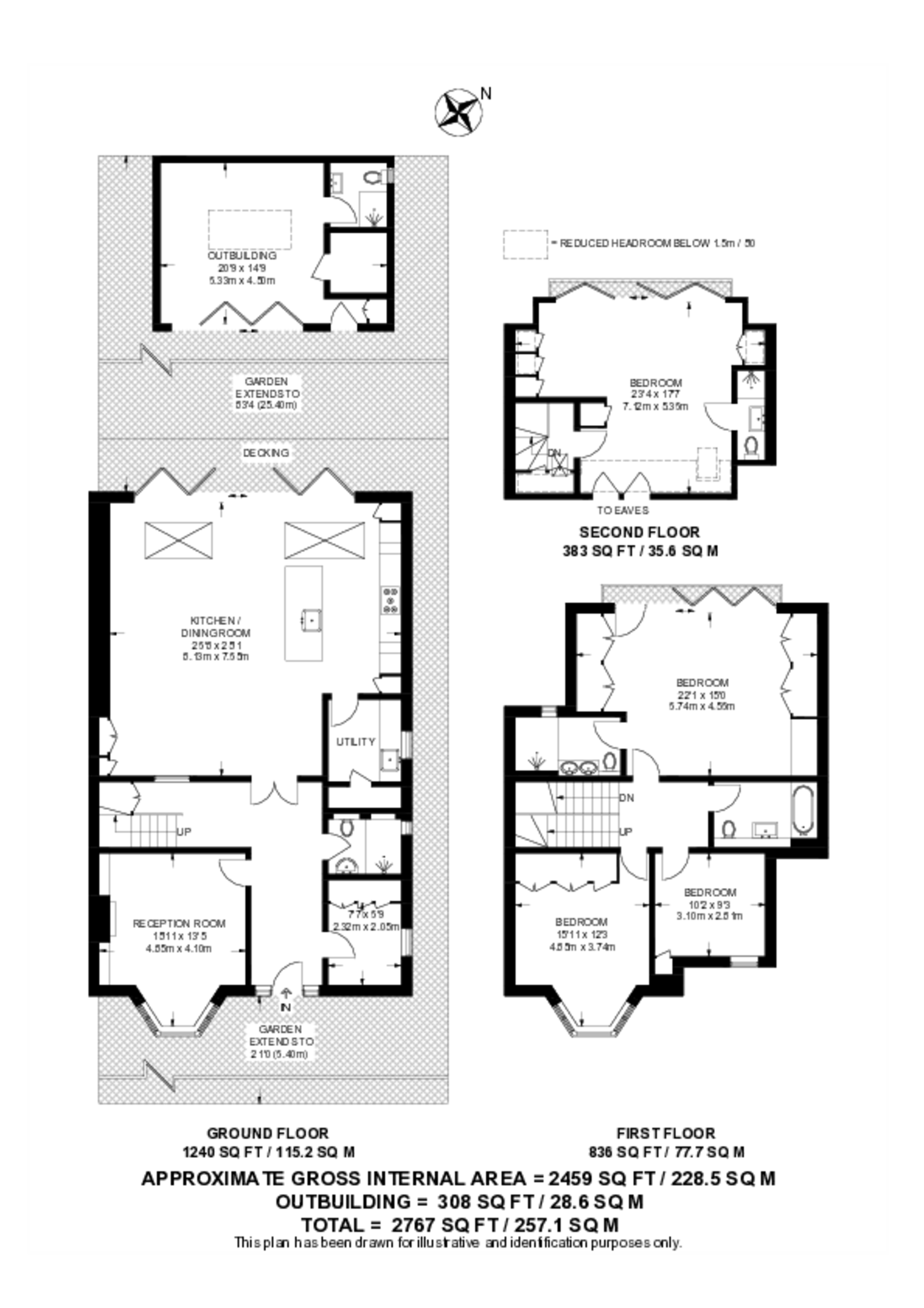Elliot Road, Hendon floorplan