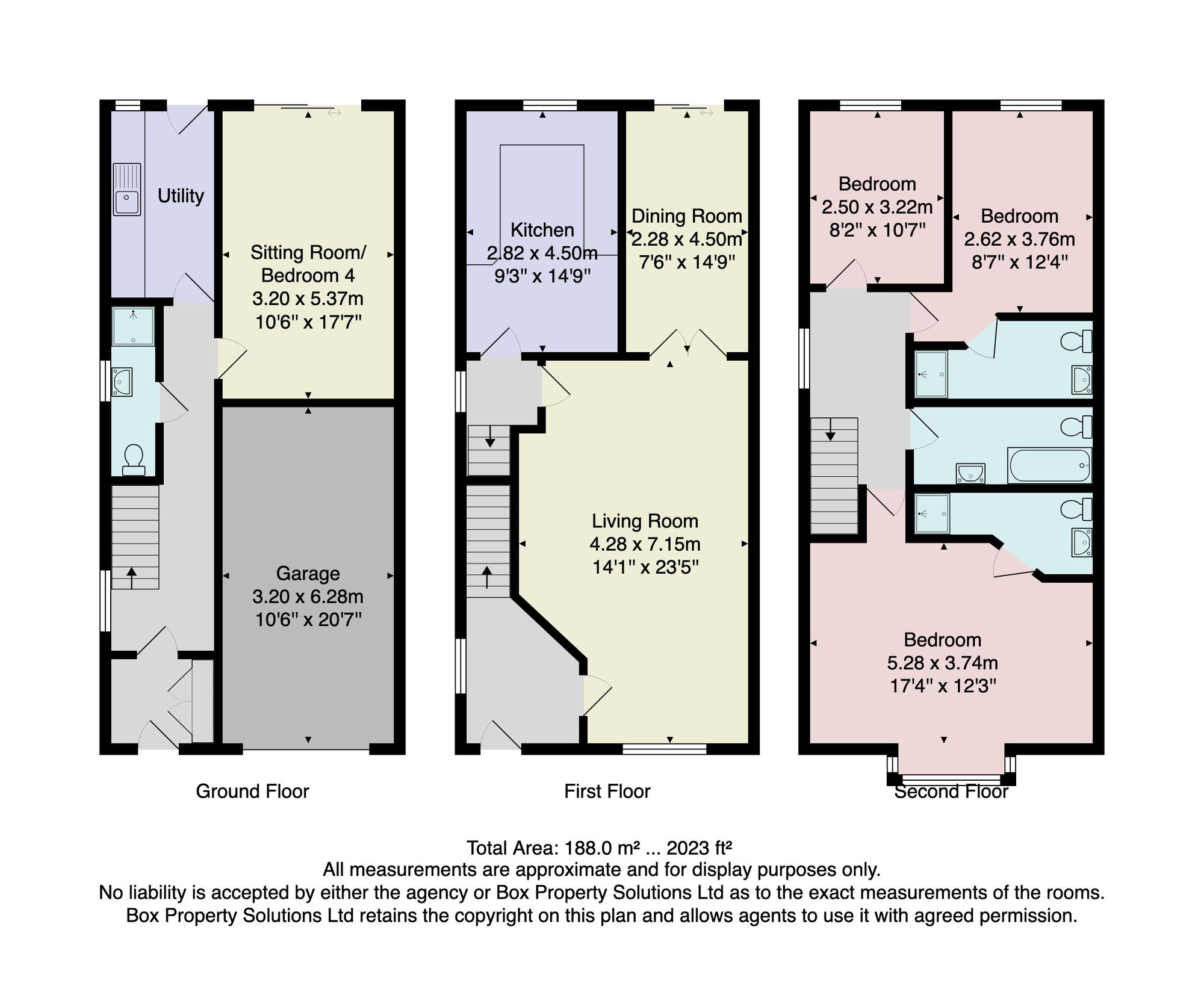 13 Coppice Drive, Harrogate floorplan
