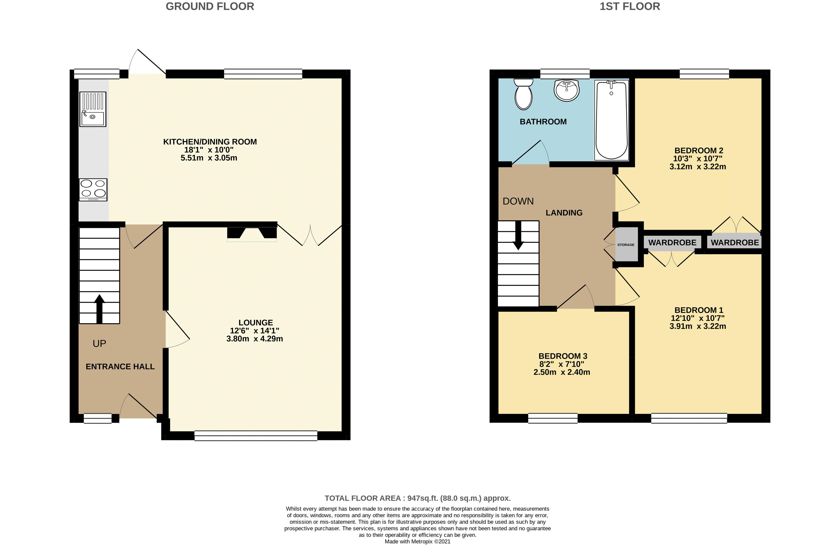 Sheepcot Lane, Leavesden, Watford WD25, 3 bedroom terraced house for