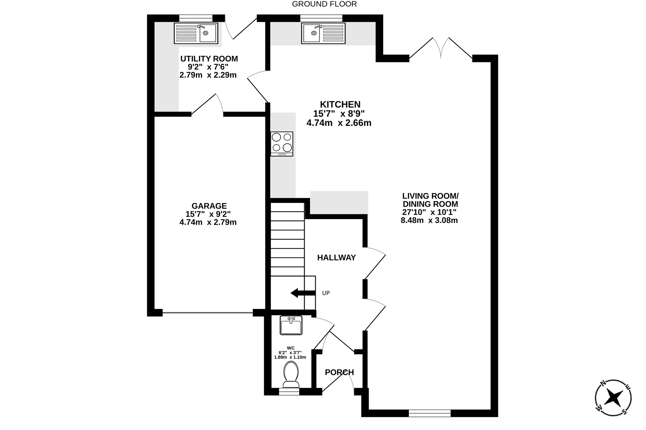 21, Gibbs Grove, Ramsey floorplan