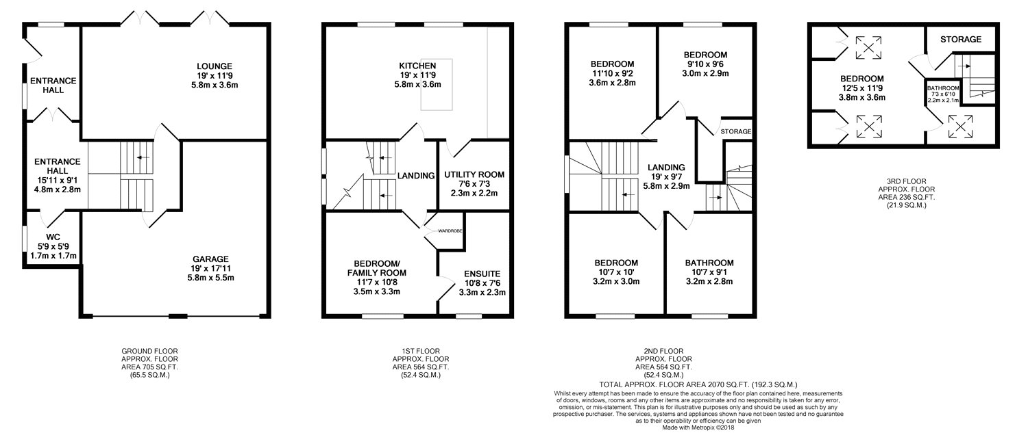 4 Bedrooms End terrace house for sale in Warren Lane, Arthington, Otley LS21