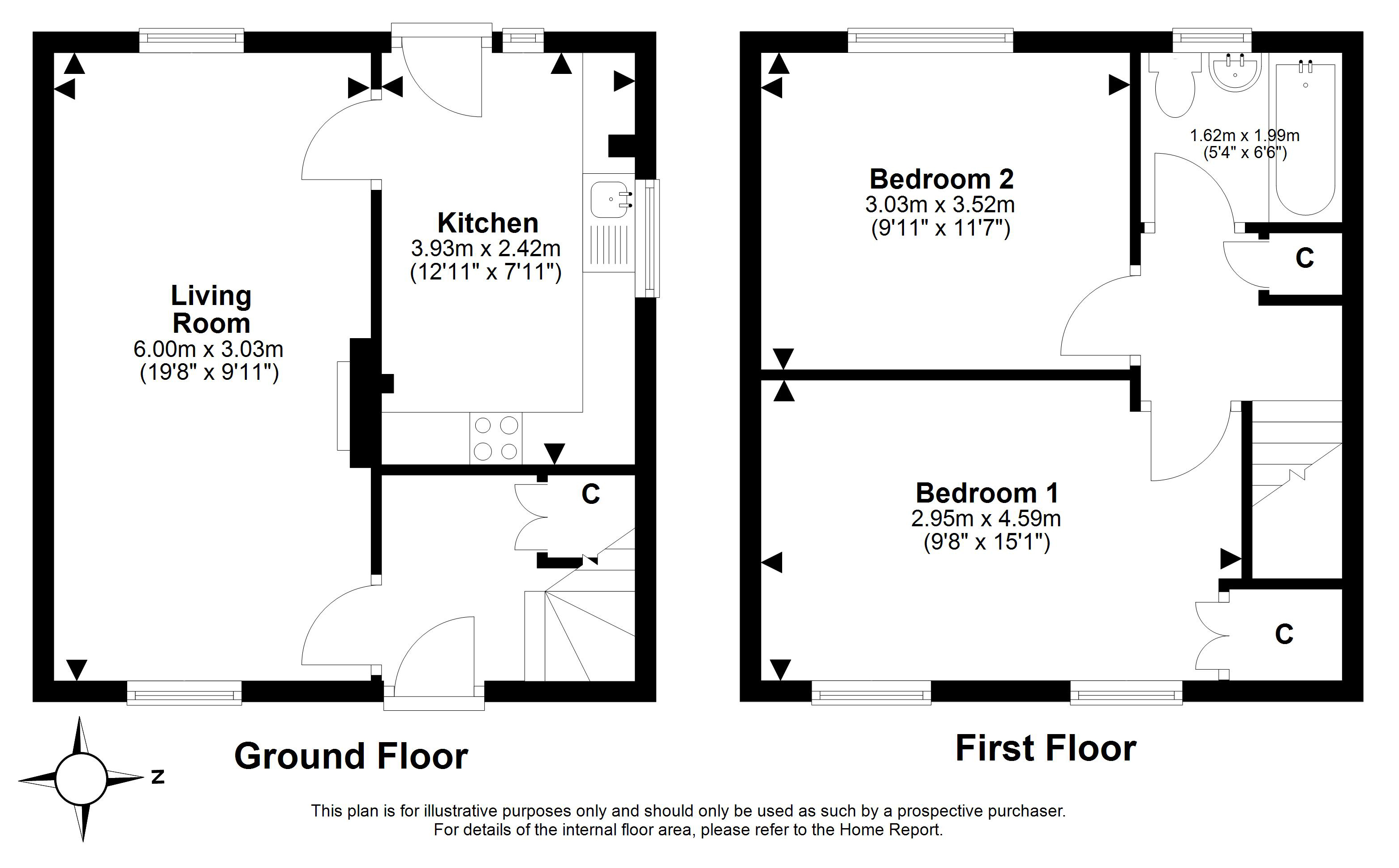 51, Arthur View Terrace, Danderhall floorplan