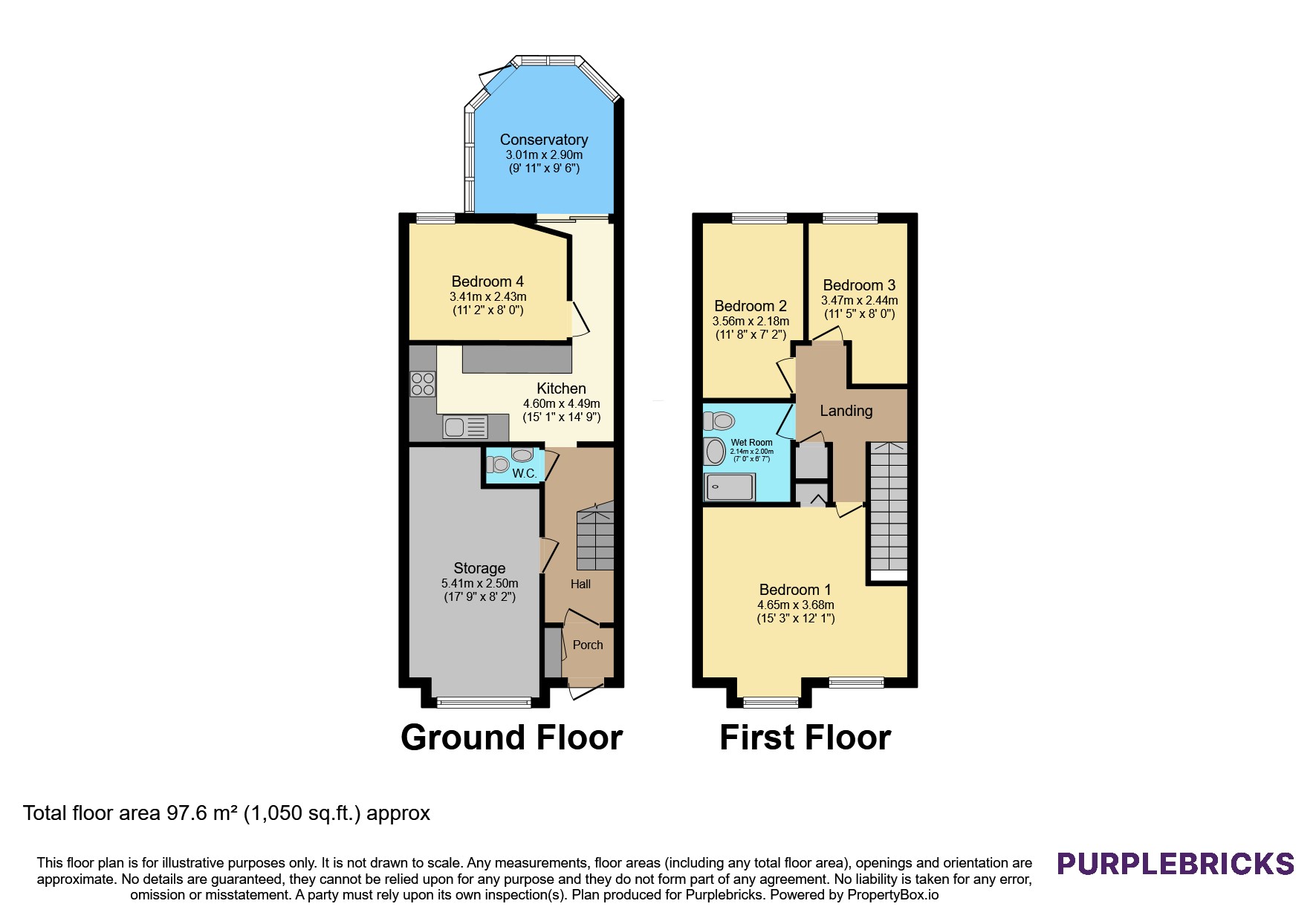 Fairholme Road, Croydon floorplan