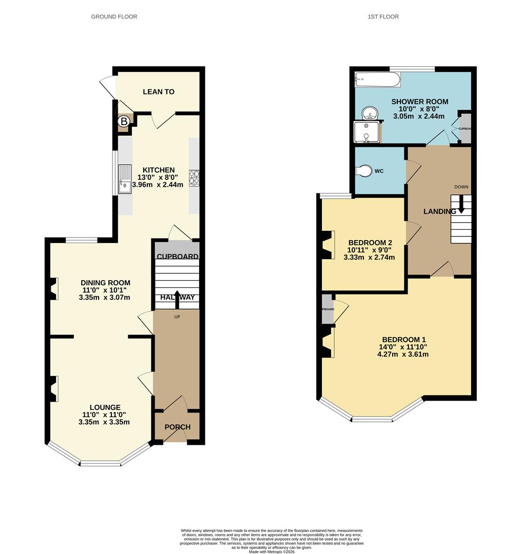 8, Harcourt Road, Uckfield floorplan
