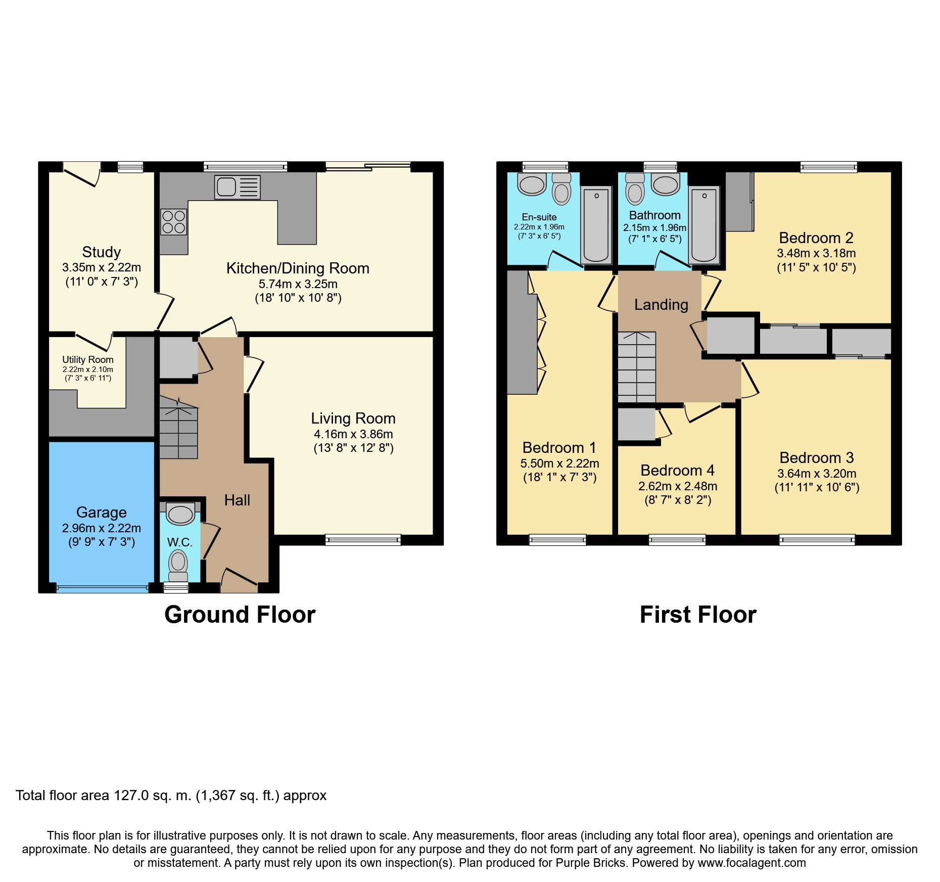 4 Bedrooms Detached house for sale in Byron Close, Yateley GU46