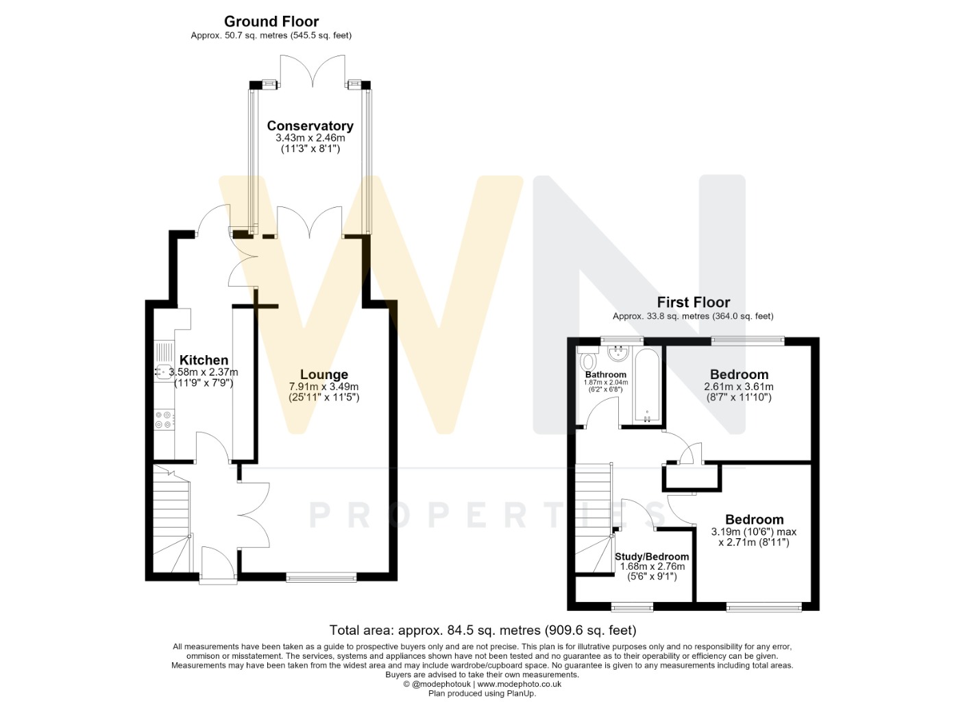 114, Wainwright Avenue, Hutton floorplan
