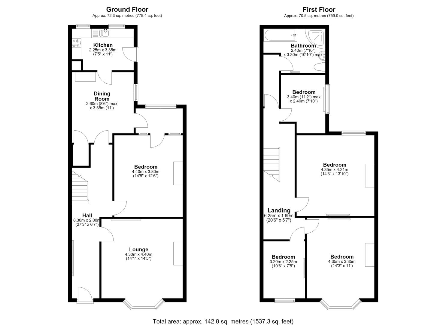 23, Lyndhurst Avenue, Newcastle Upon Tyne floorplan
