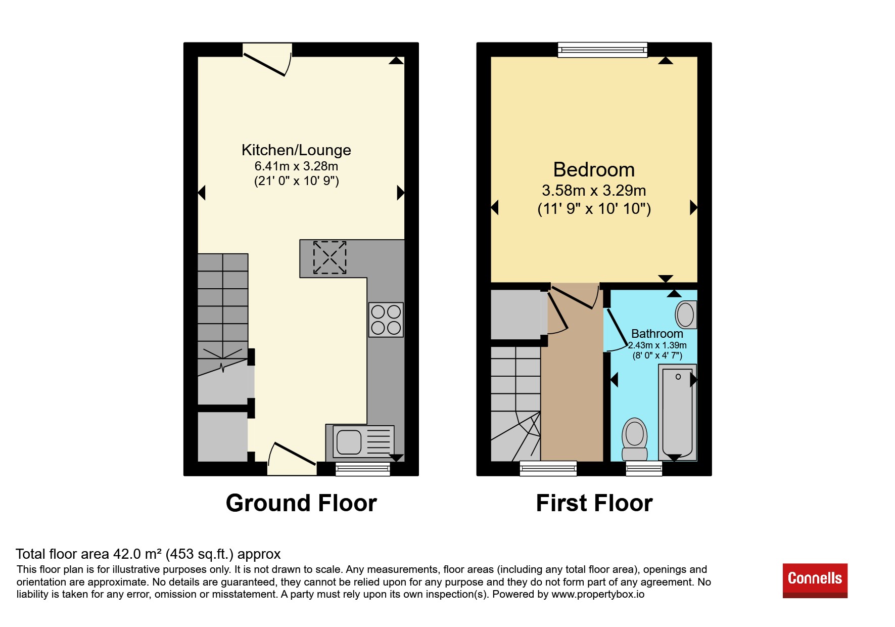 69, Augustus Gate, Stevenage floorplan