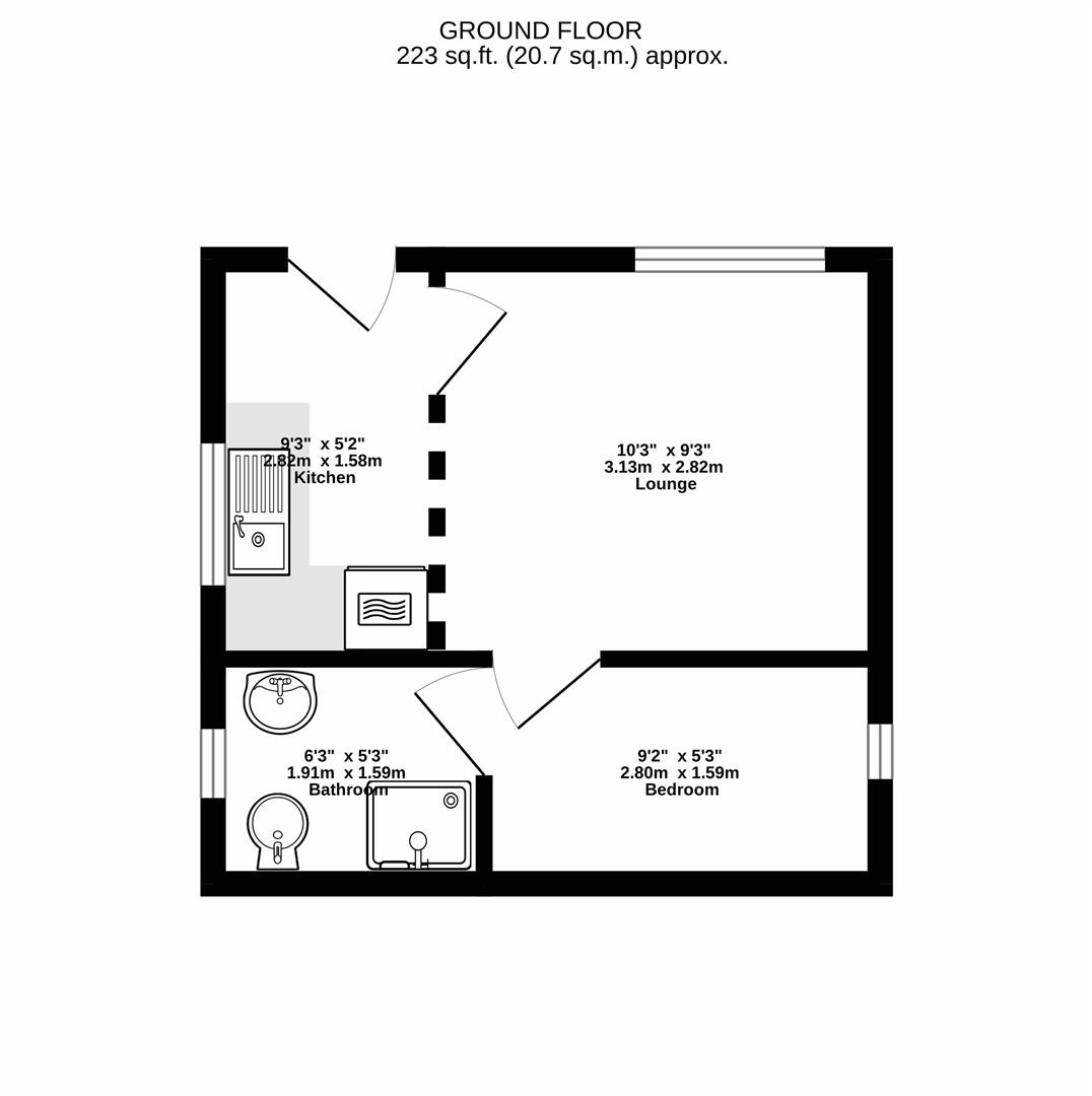 3, Bodmin Drive, Normanton floorplan