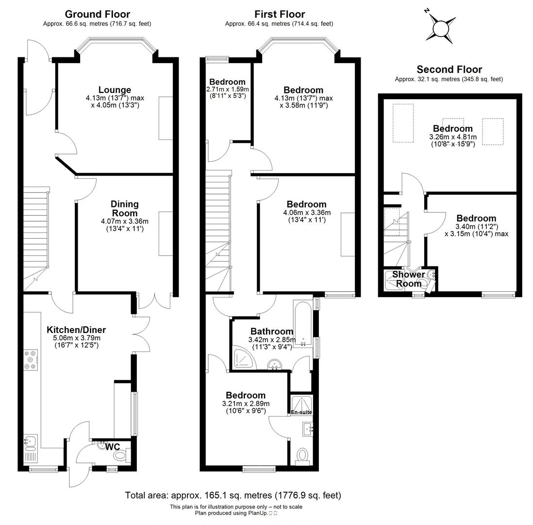 267, Beckenham Road, Beckenham floorplan