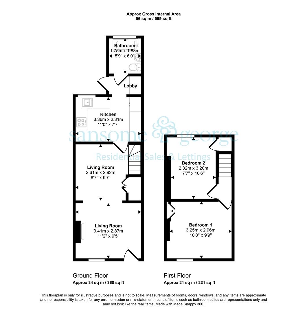 4, Little Street, Reading floorplan