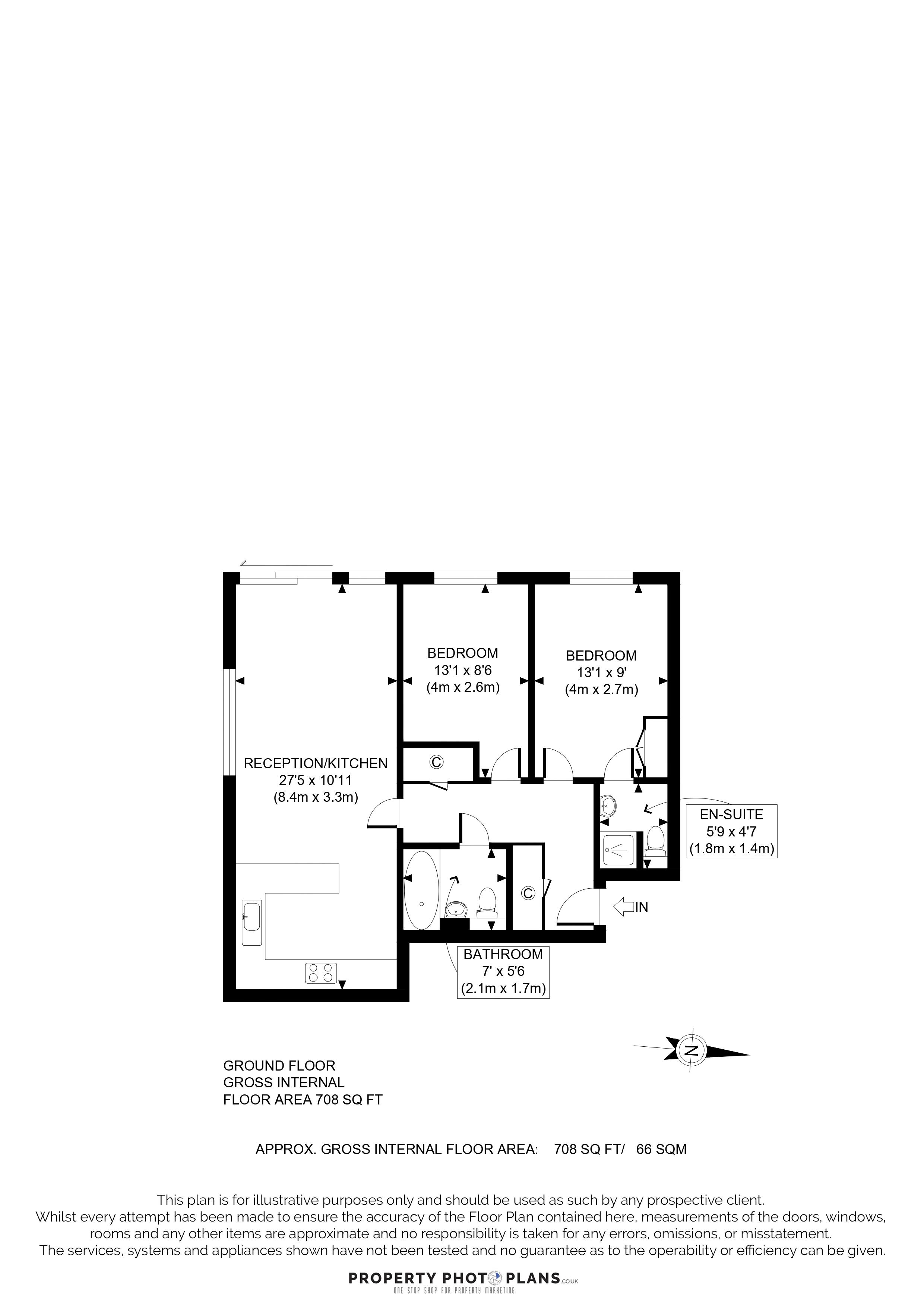 3 Oaktree court, Broadfields, Harrow floorplan
