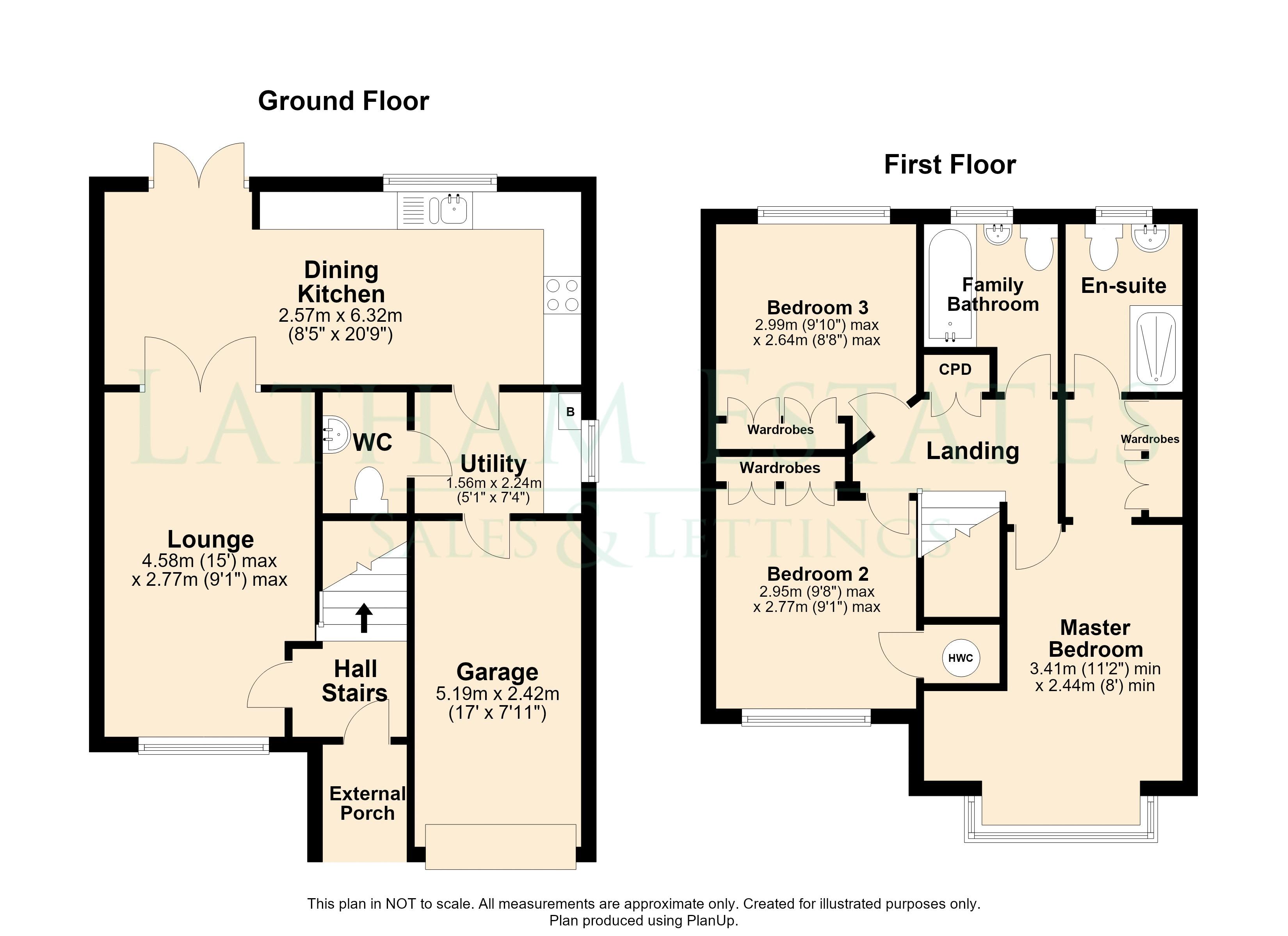 Ribble Close, Holmes Chapel floorplan