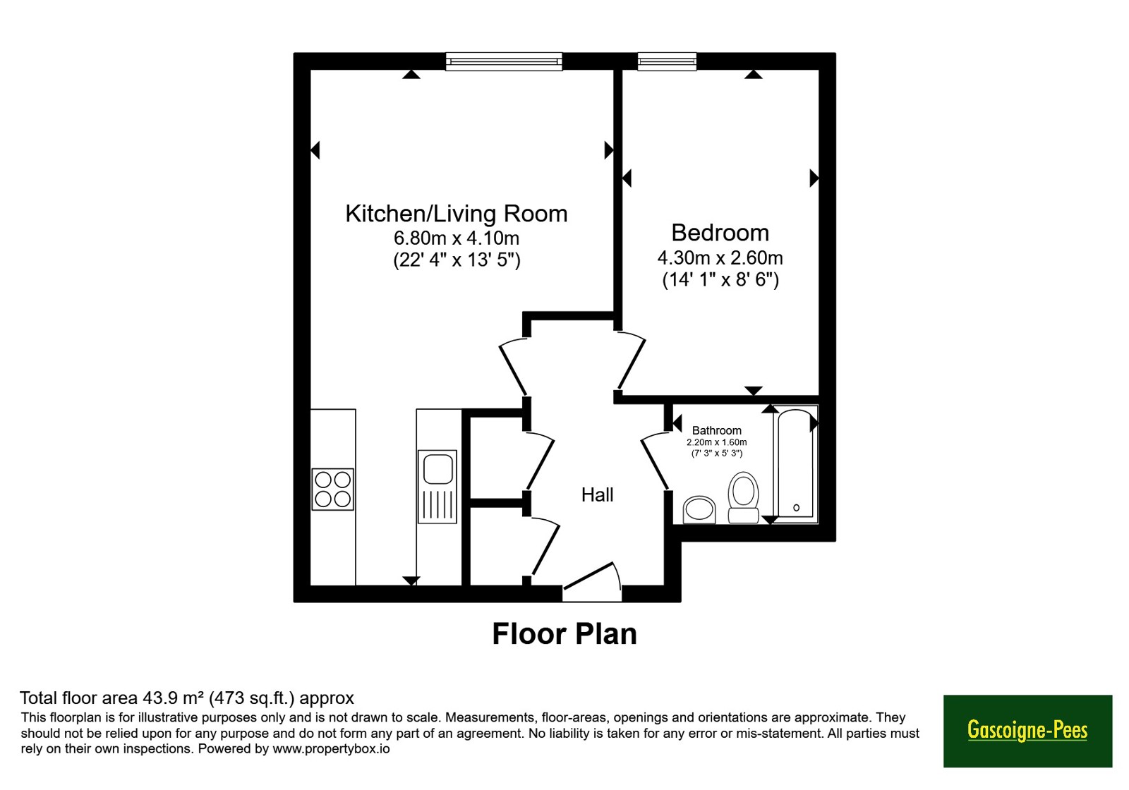 29 Eagle House,, The Ring, Berkshire floorplan