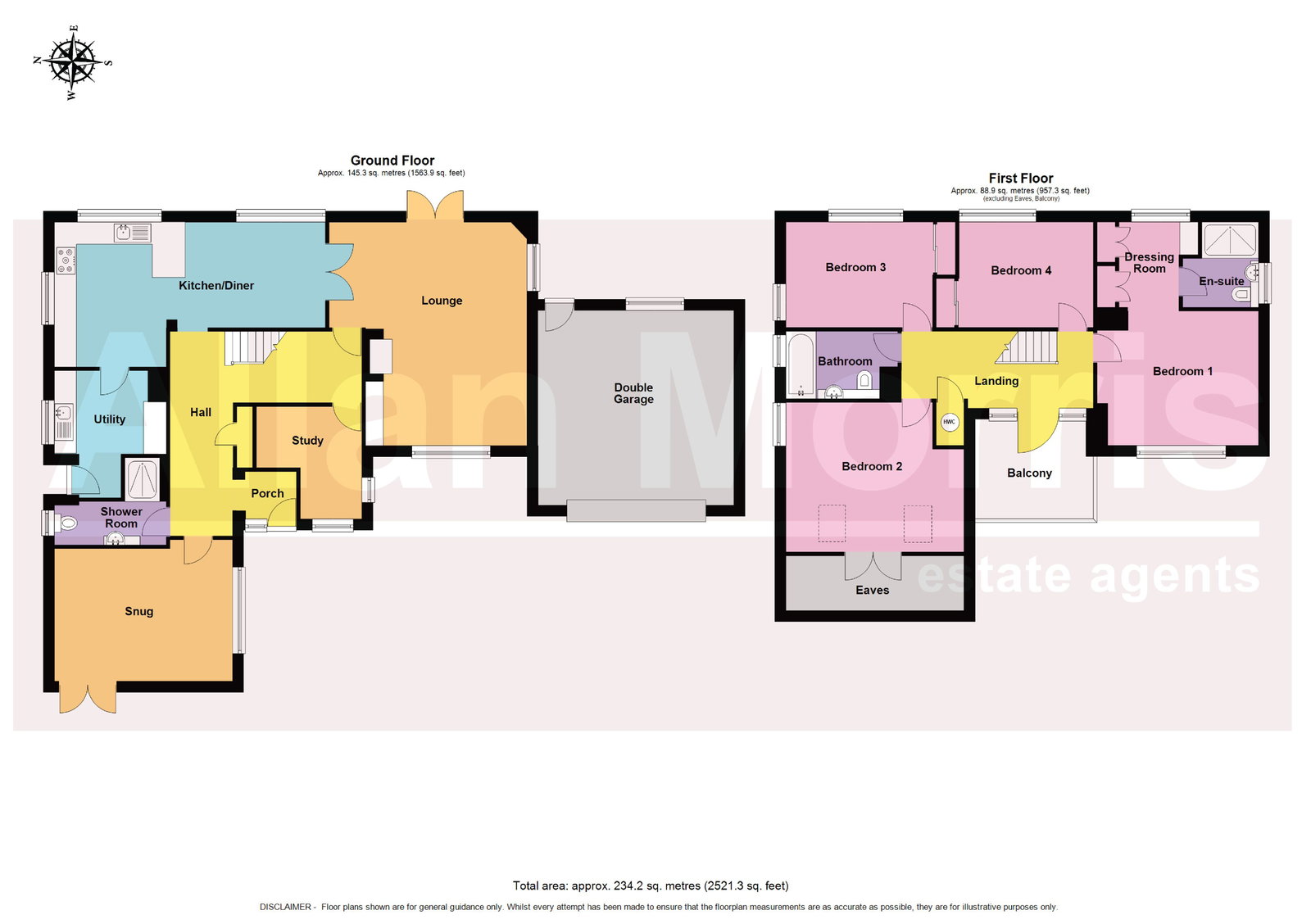 Harwood, Broadheath Common, Worcester floorplan