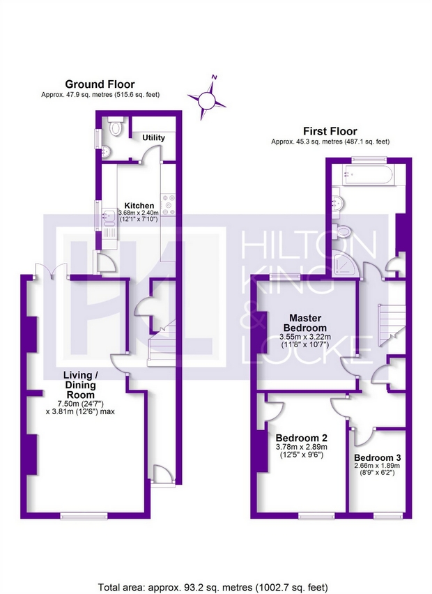 3 Bedrooms Semi-detached house for sale in Wellington Road, Uxbridge, Middlesex UB8