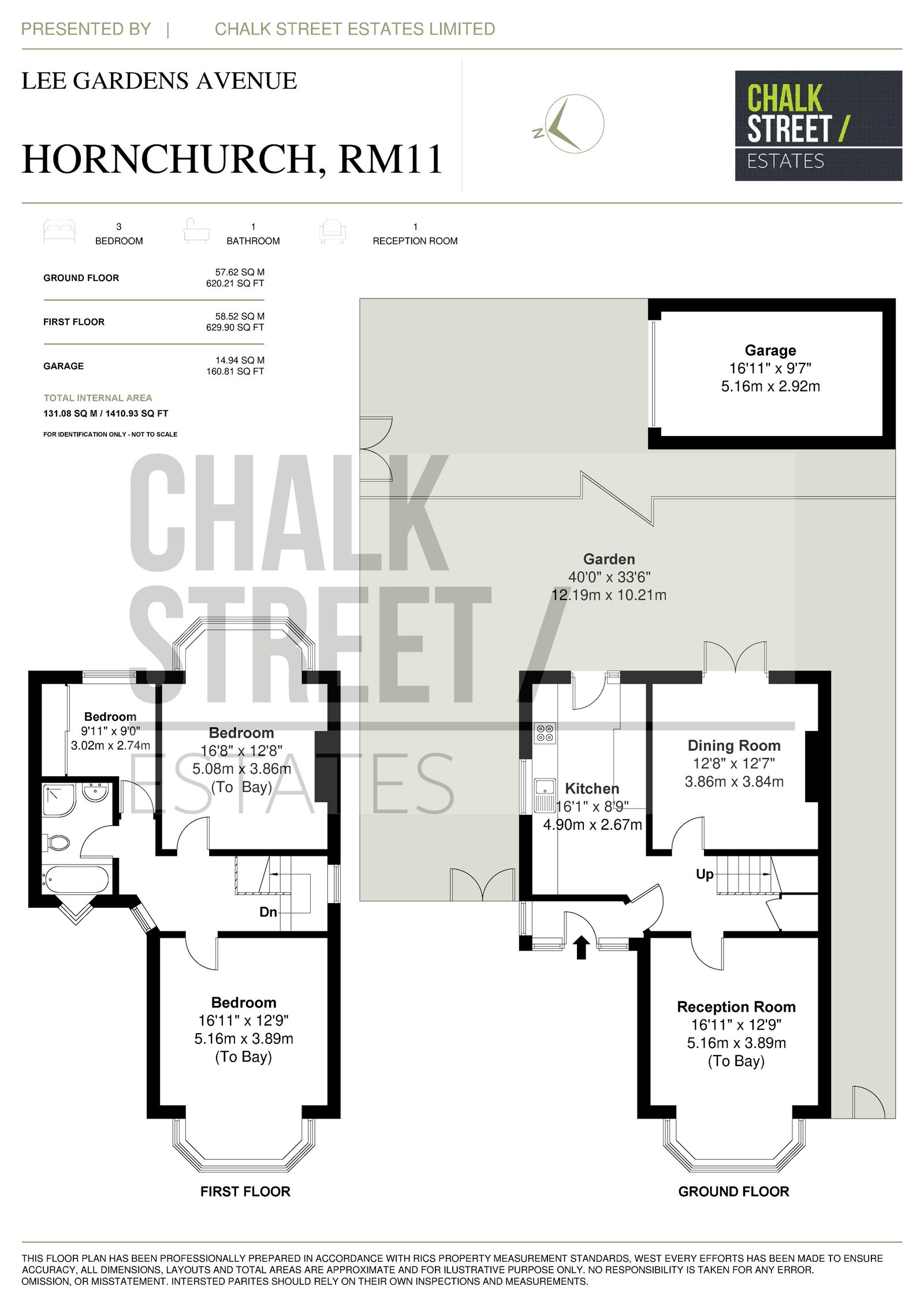 24, Lee Gardens Avenue, Hornchurch floorplan