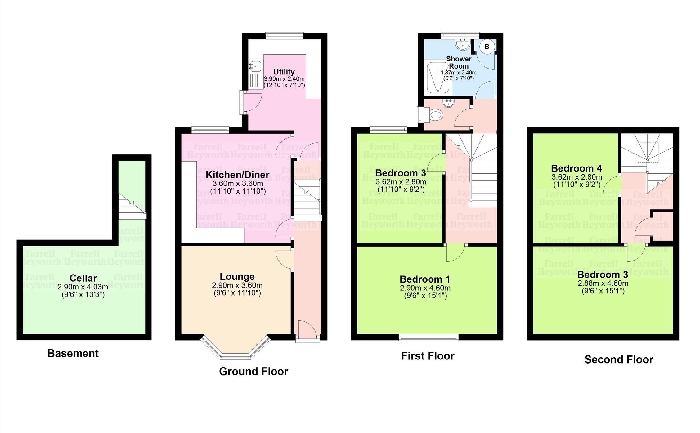 4 Bedrooms  for sale in Lune Street, Lancaster LA1