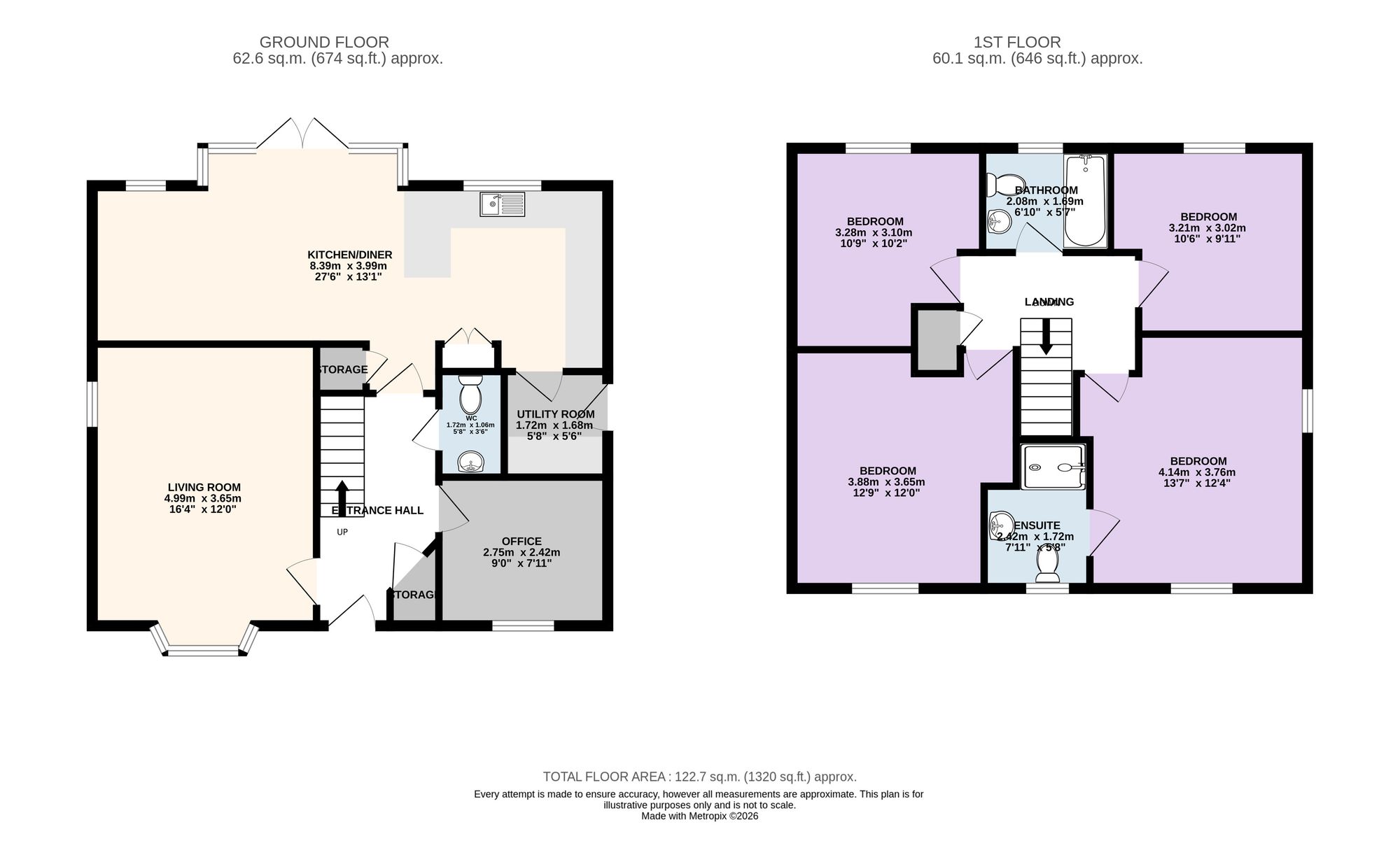 38 Oystercatcher Lane, Preston floorplan