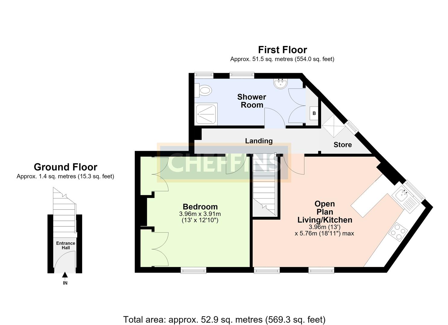 Victoria Road, Cambridge floorplan