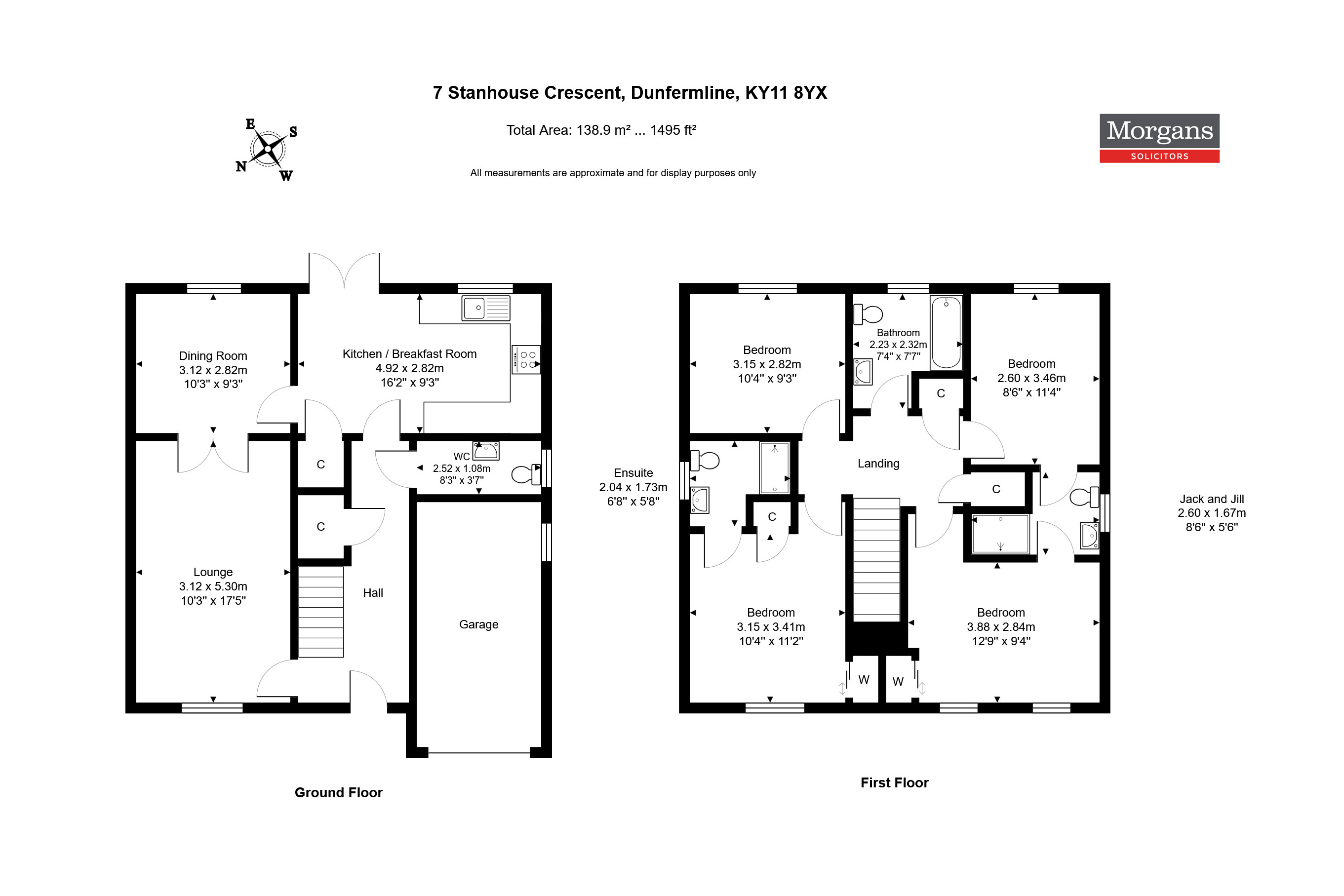 7, Stanhouse Crescent, Dunfermline floorplan