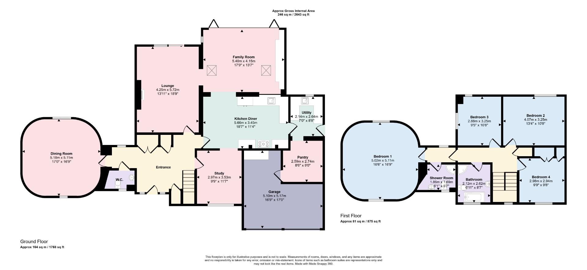 4A, Stratford Drive, Northampton floorplan