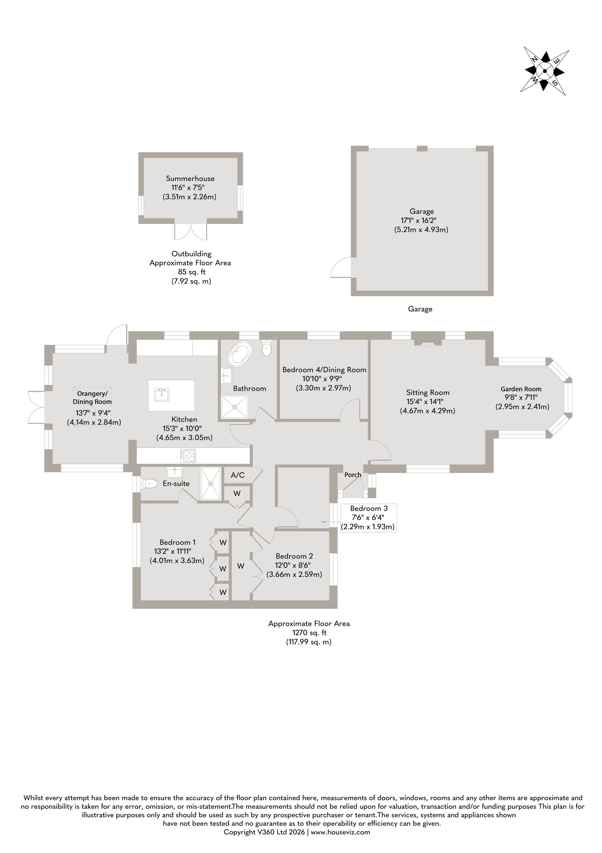 13 Abbot Road, Norwich floorplan