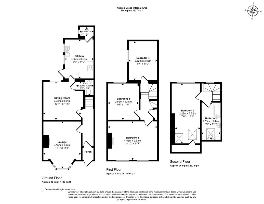 96, Sebert Road, Forest Gate floorplan
