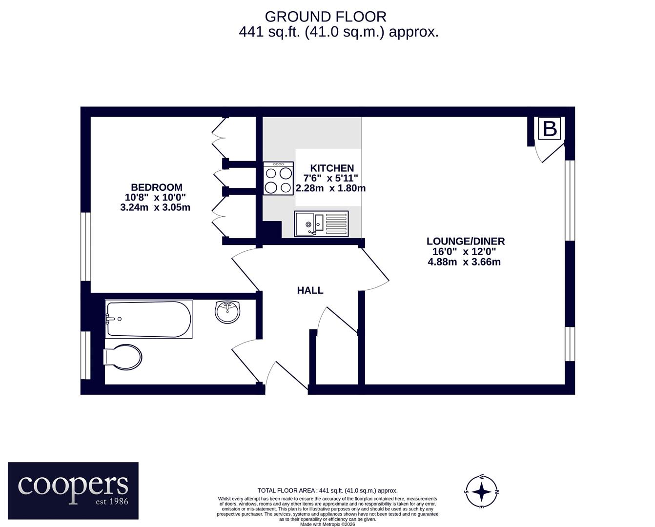 21, Osprey Close, Middlesex floorplan