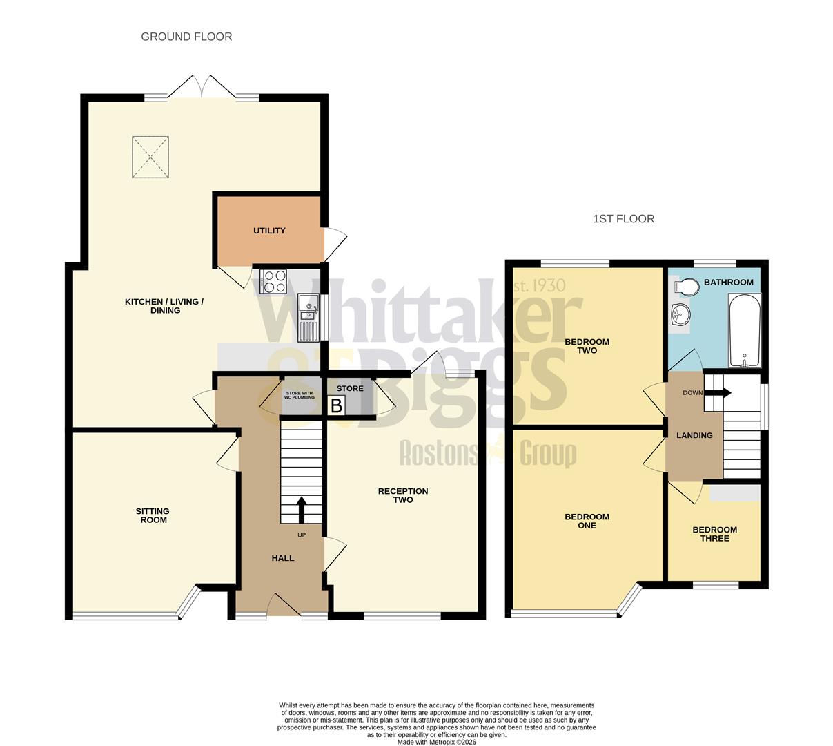 230, Endon Road, Stoke-On-Trent floorplan
